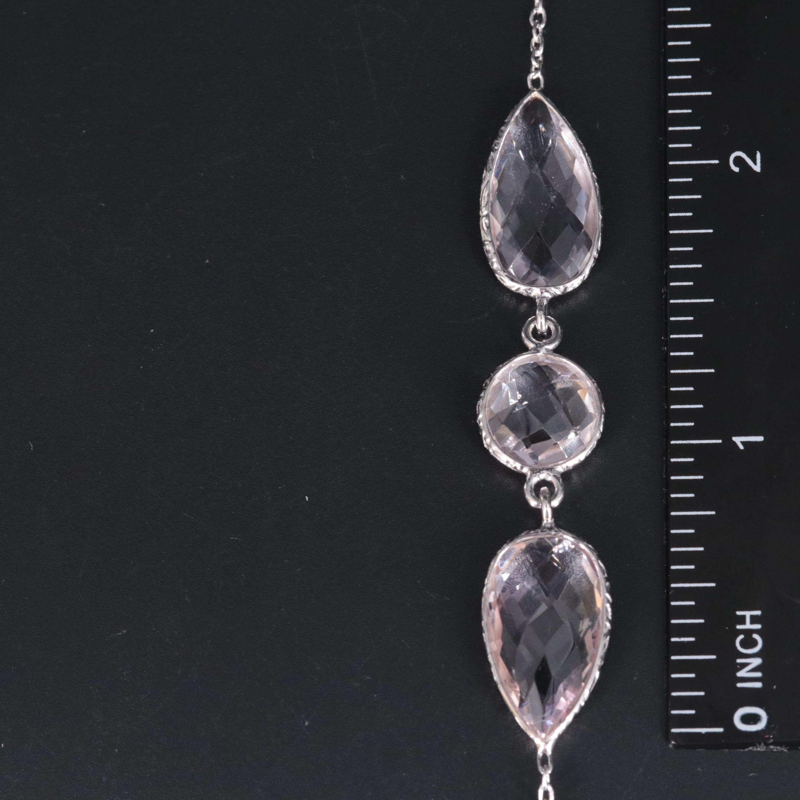 Sterling Silver Gemstone Bracelet