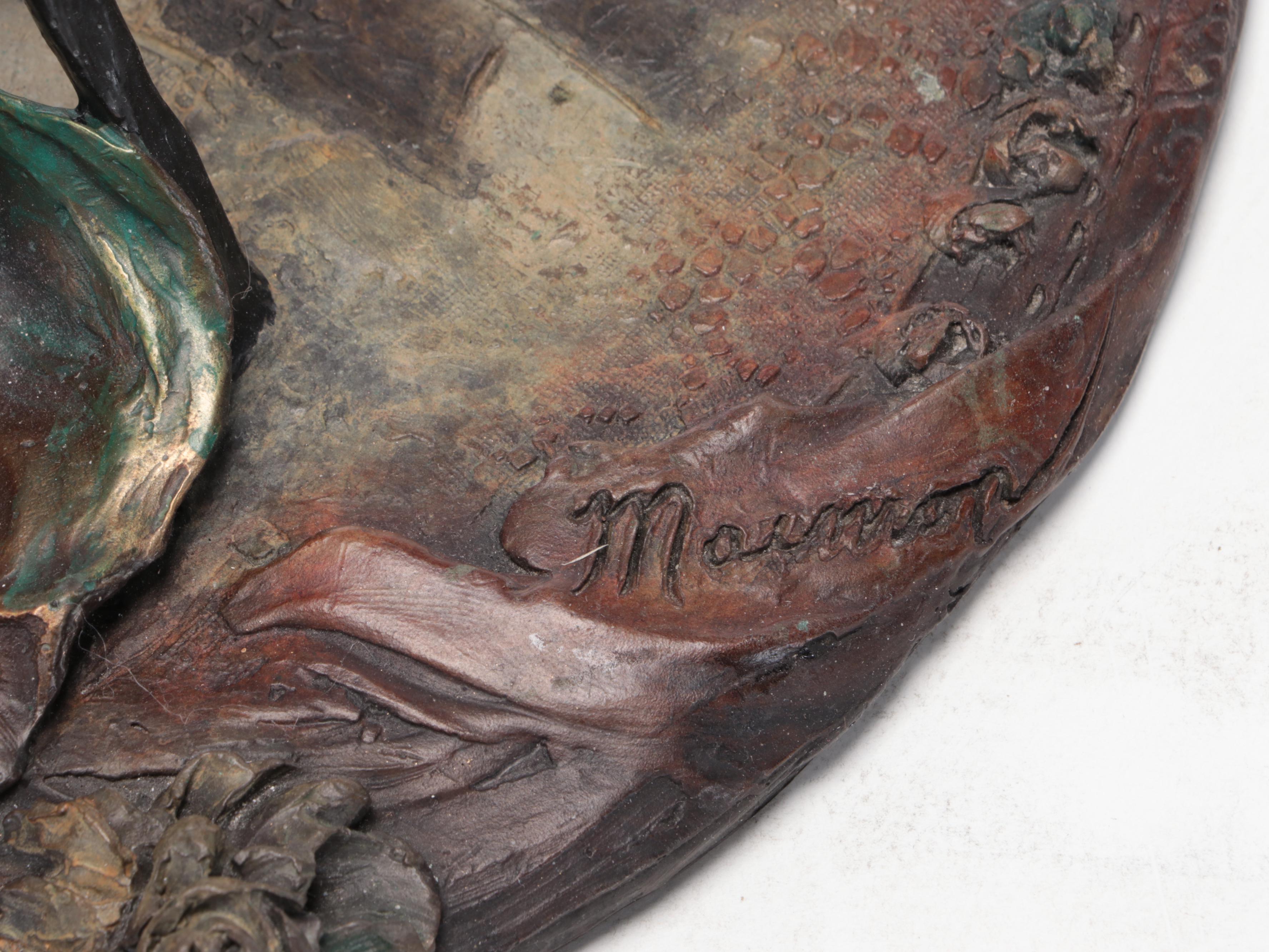 Isaac Maimon Bronze Sculpture "Negligée," 1998