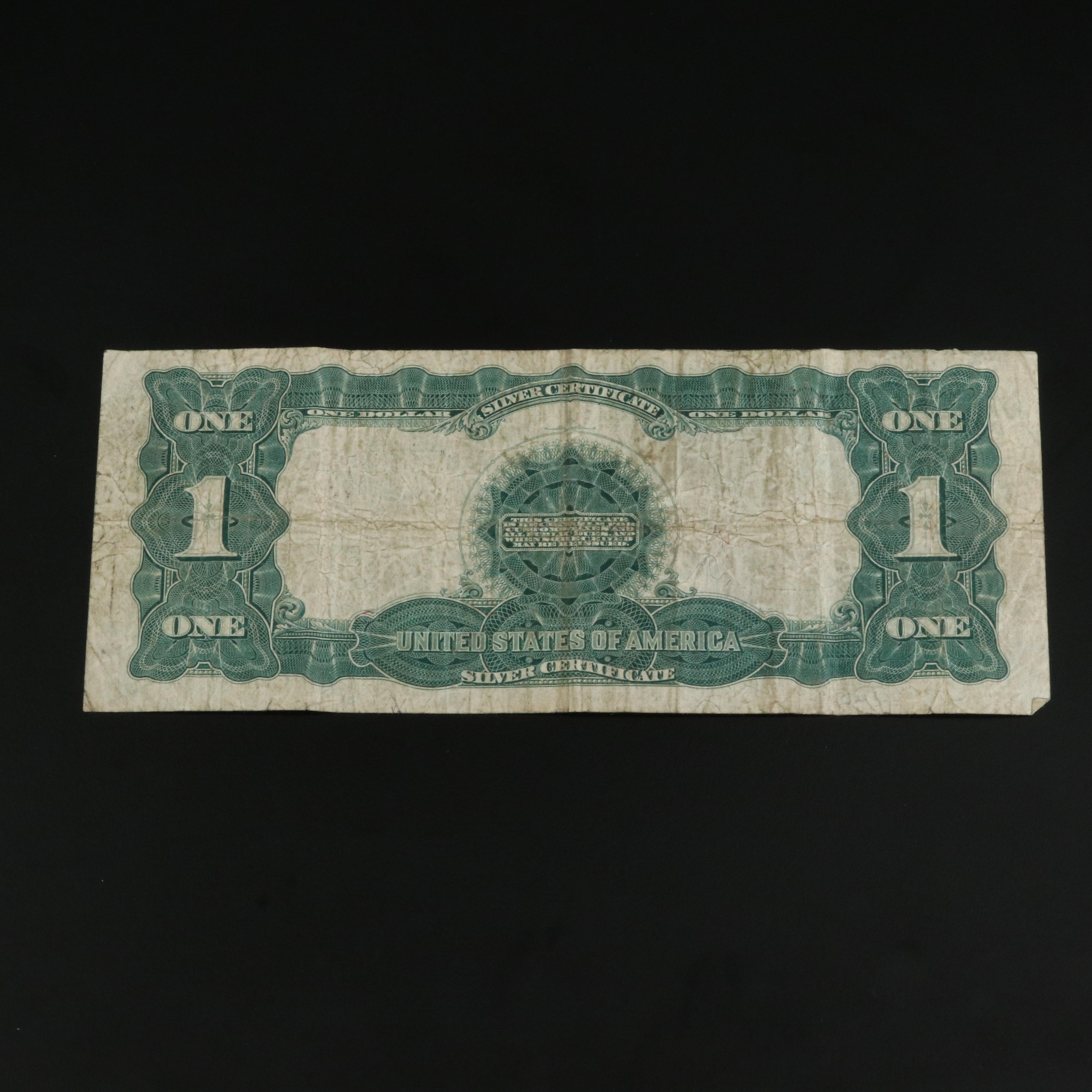 Series of 1899 $1 "Black Eagle" Silver Certificate