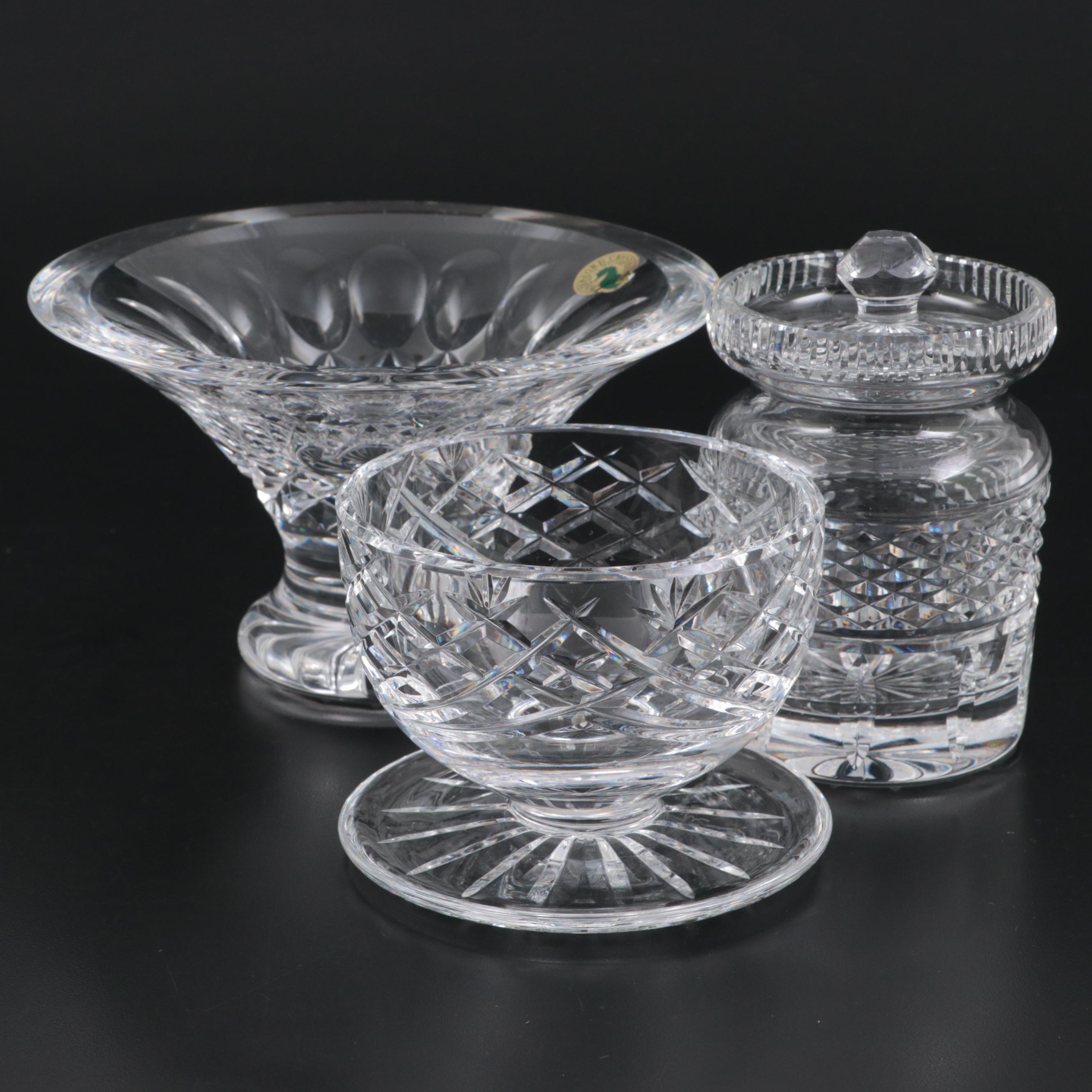 Waterford Crystal "Colleen Short Stem" Flared Bowl and Other Waterford Crystal