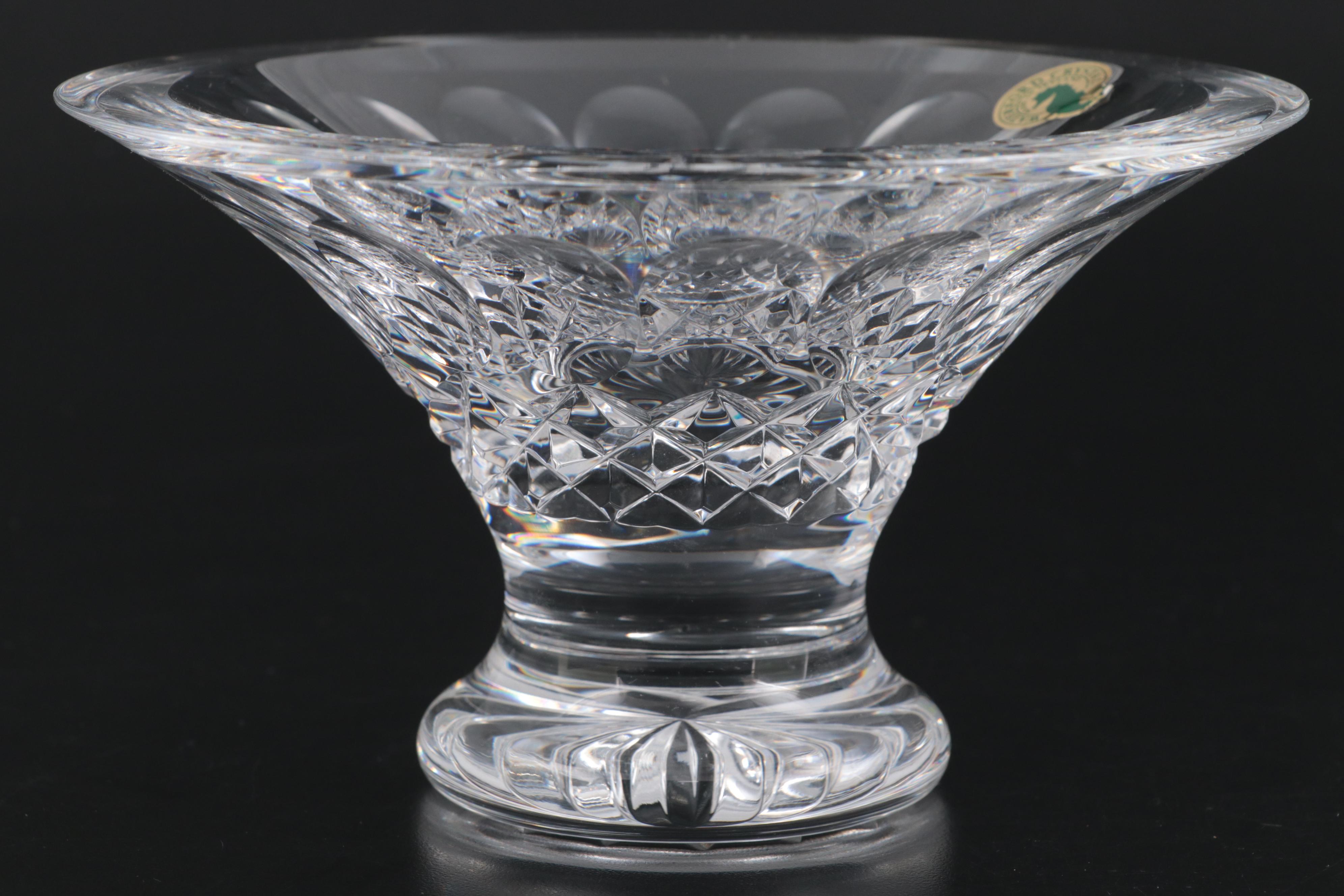 Waterford Crystal "Colleen Short Stem" Flared Bowl and Other Waterford Crystal