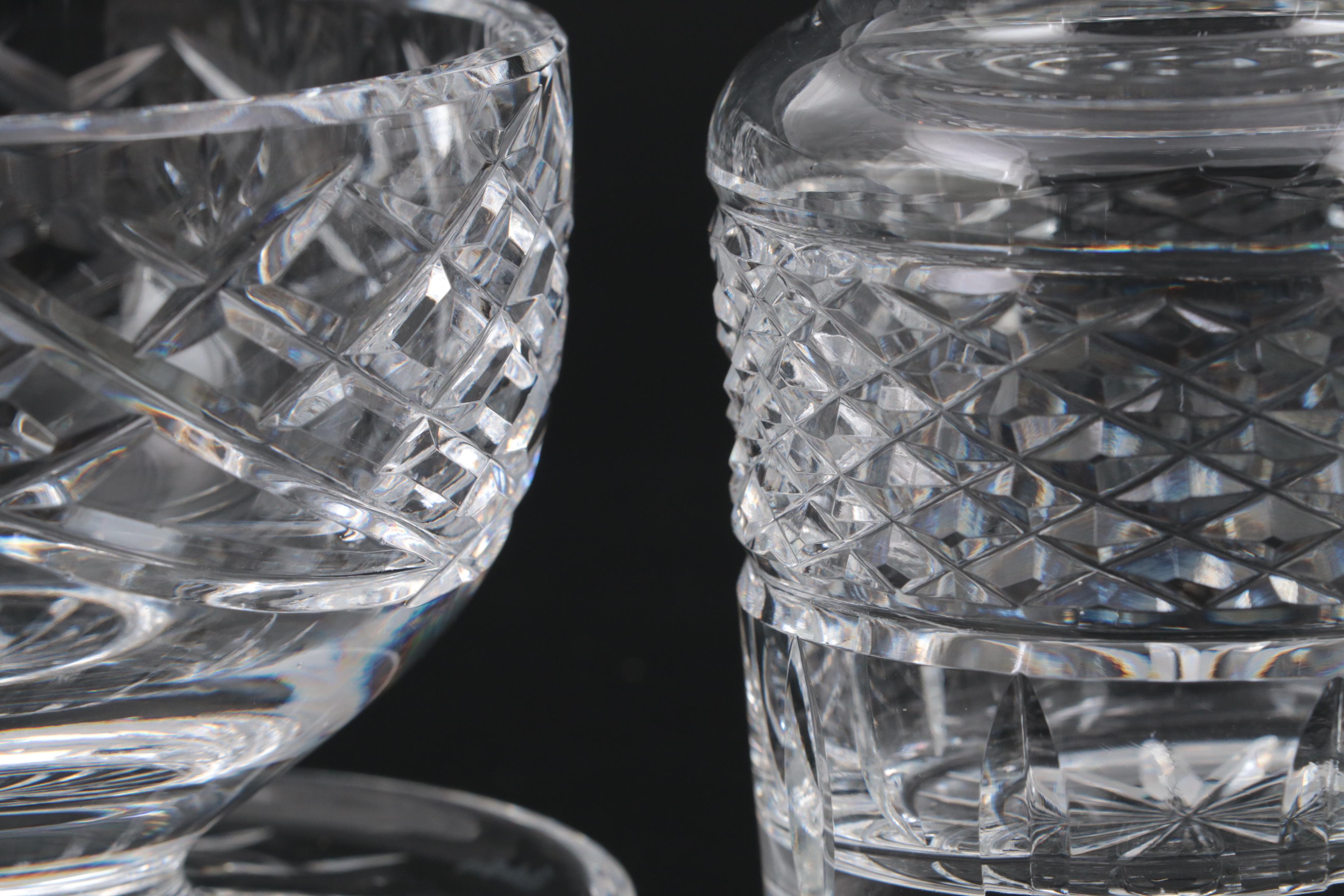 Waterford Crystal "Colleen Short Stem" Flared Bowl and Other Waterford Crystal