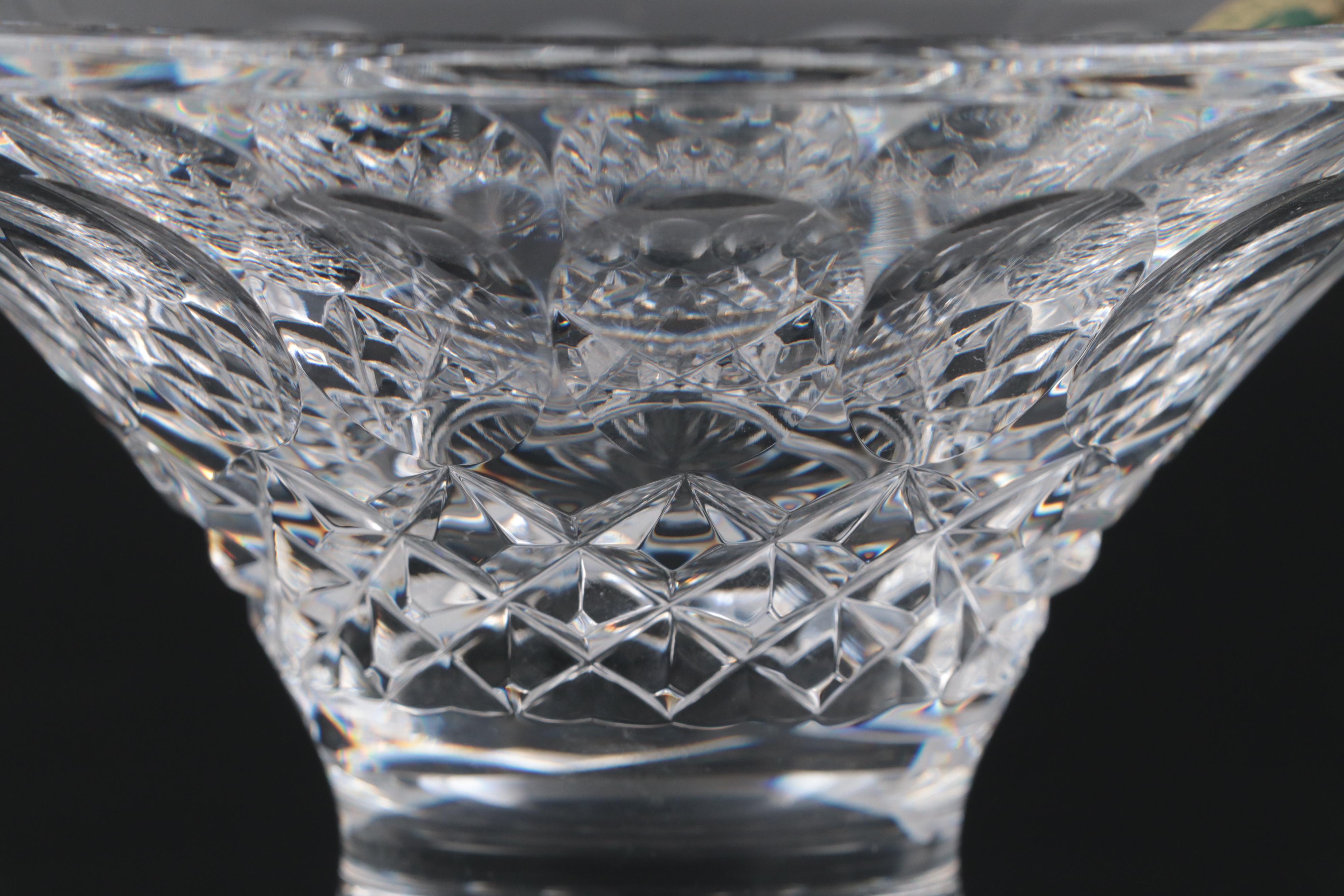 Waterford Crystal "Colleen Short Stem" Flared Bowl and Other Waterford Crystal
