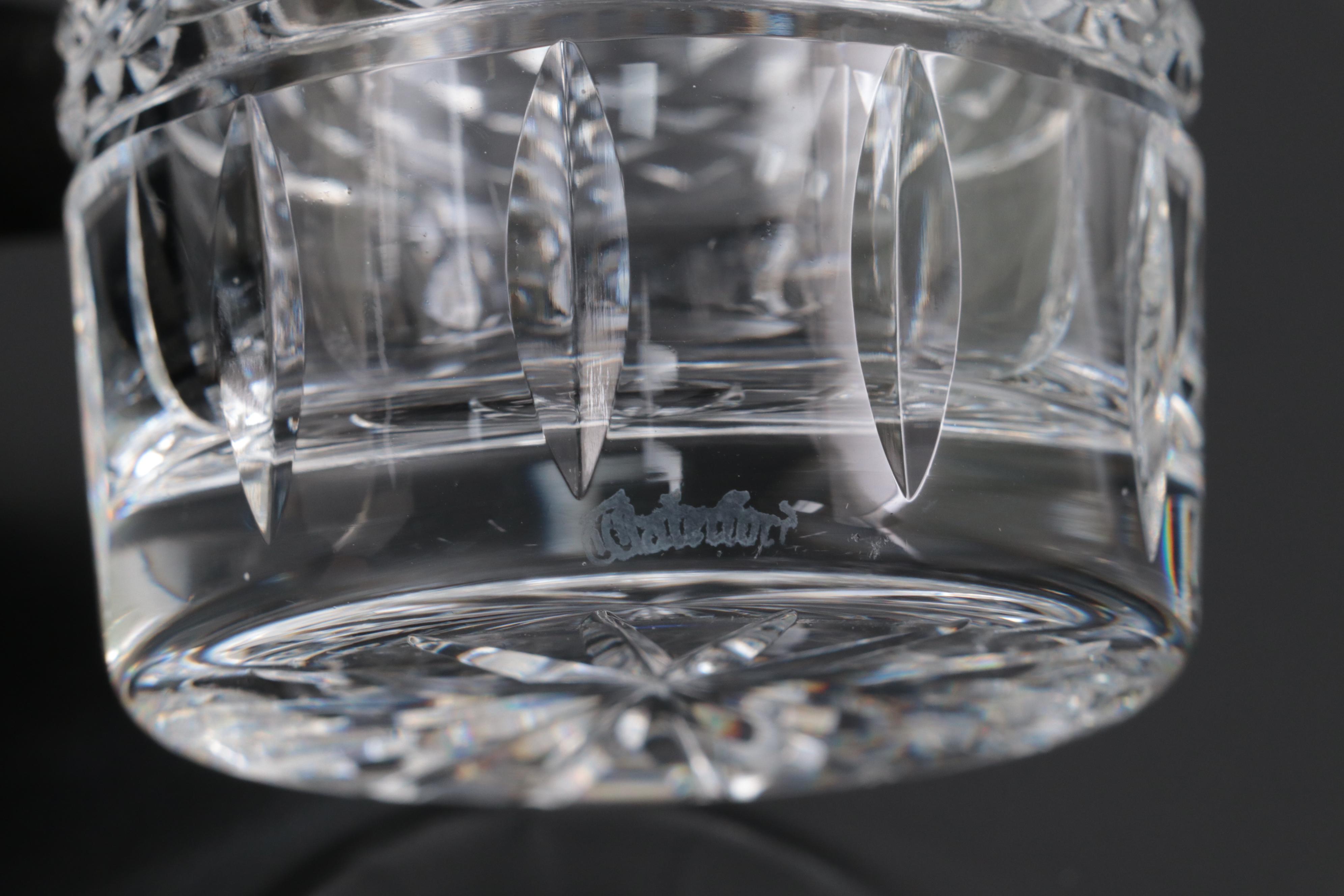 Waterford Crystal "Colleen Short Stem" Flared Bowl and Other Waterford Crystal