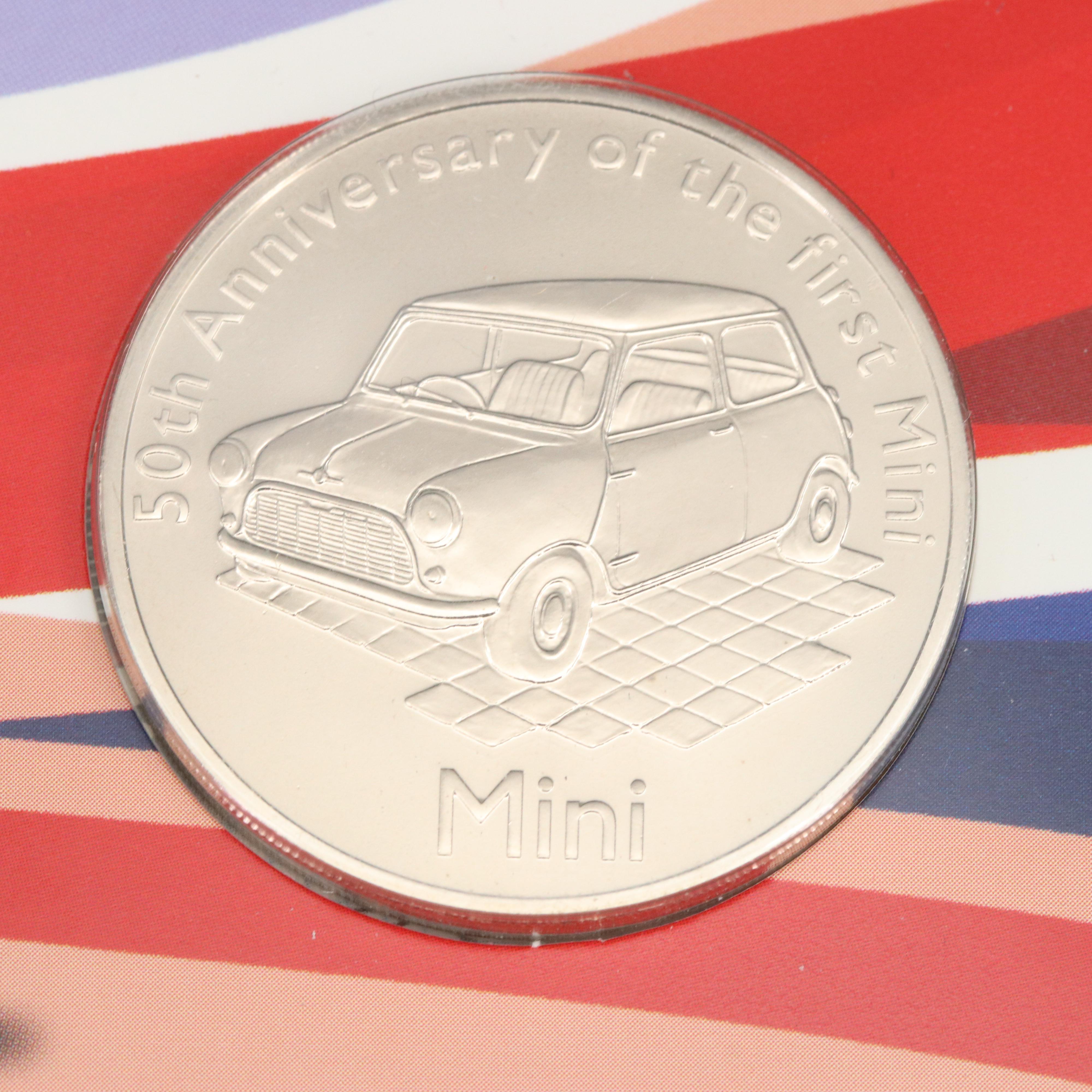 Five Great Britain Commemorative Coins