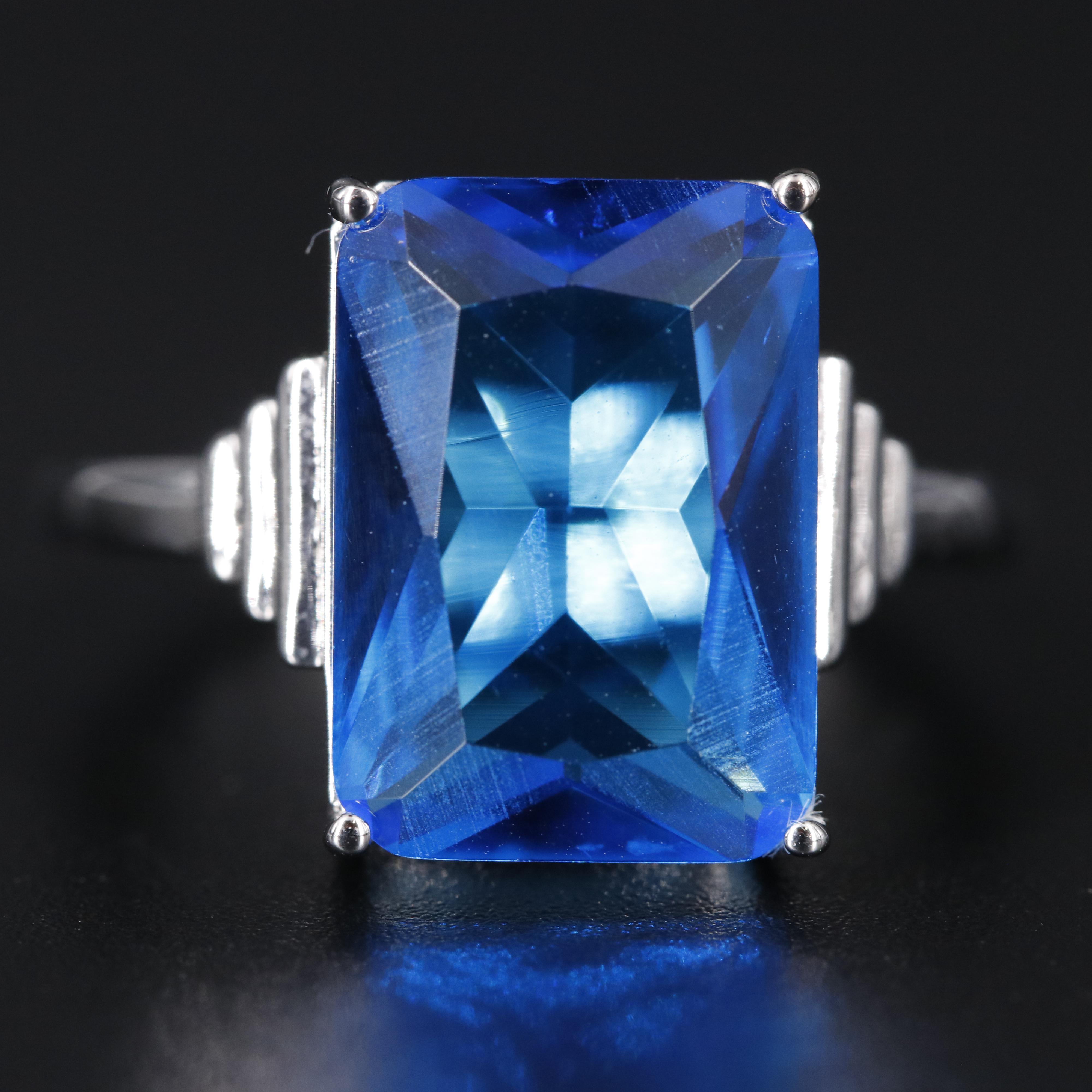 Sterling Silver Topaz Ring