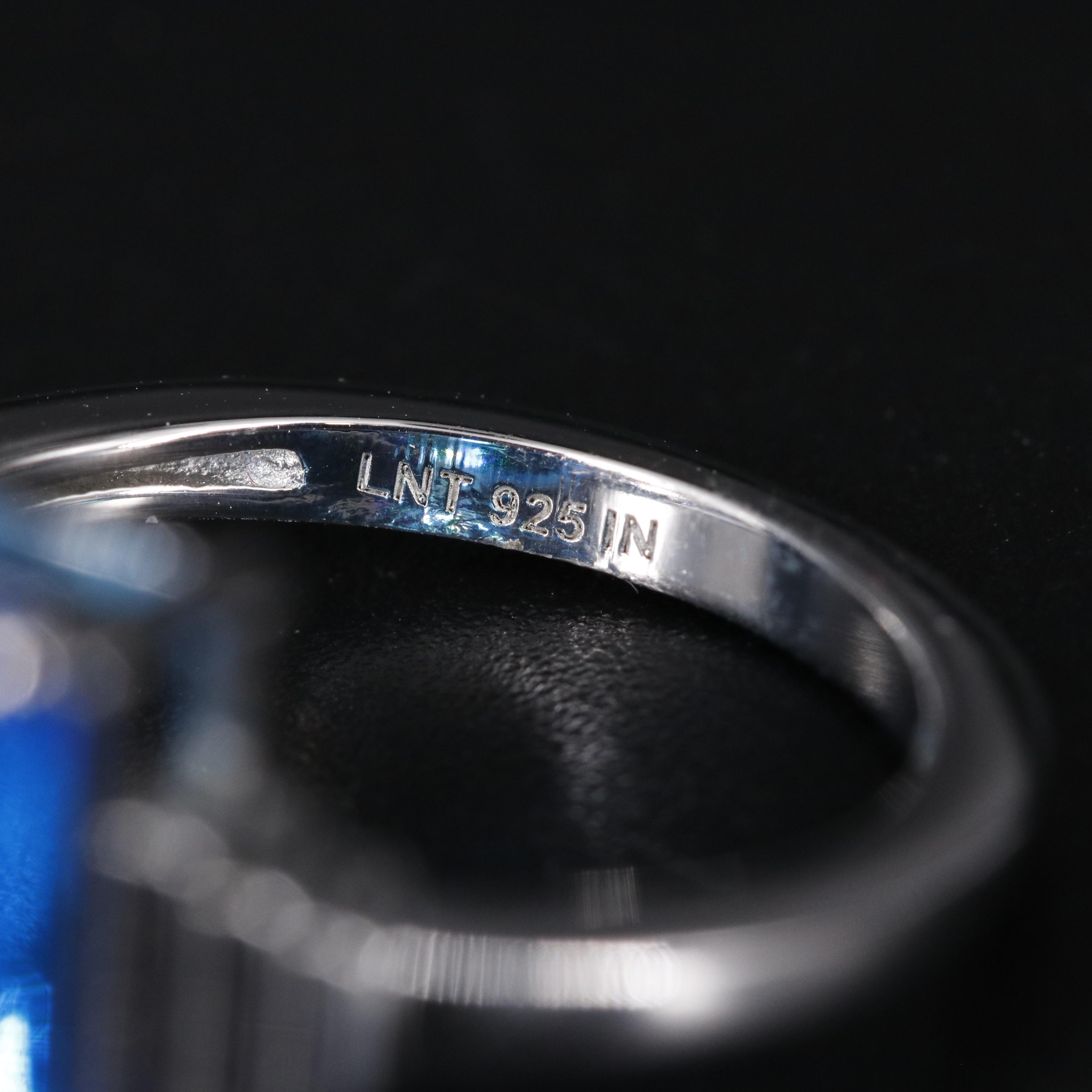 Sterling Silver Topaz Ring