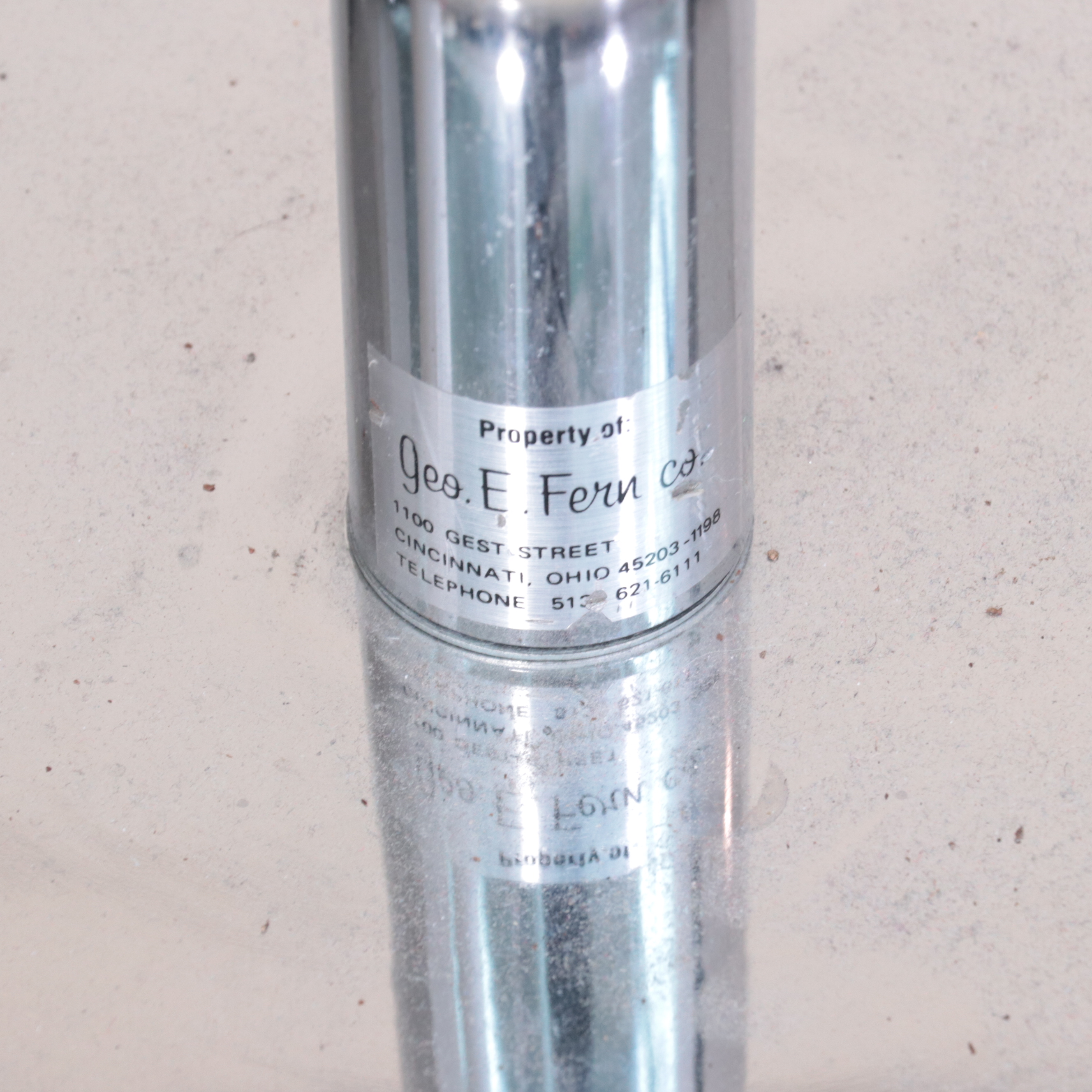 Chromed Metal Four-Post Rope Stanchion Set