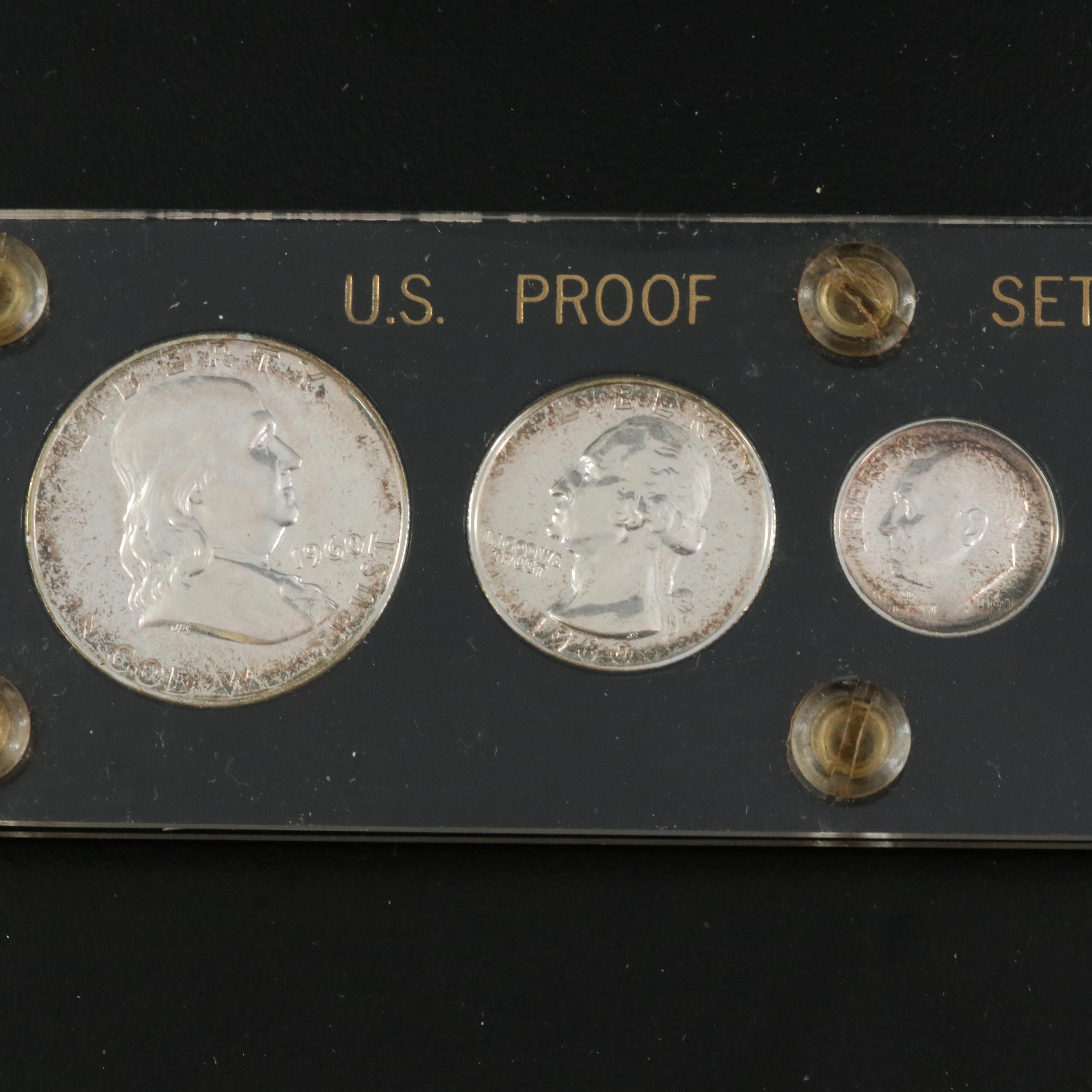 1960 Proof Set and Partial 1955 Uncirculated Set