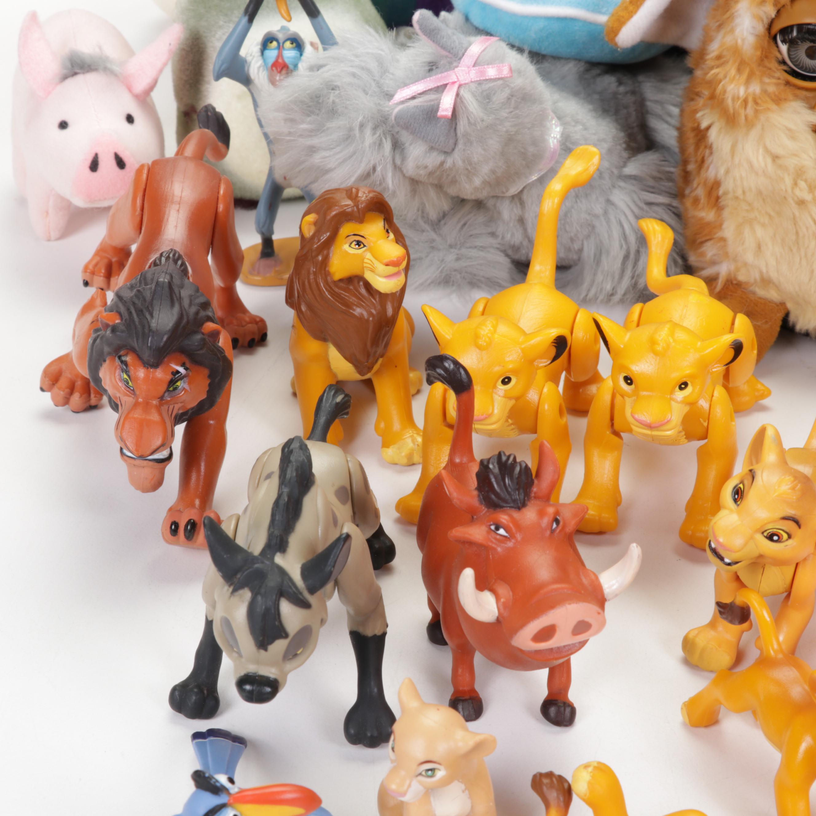 Walt Disney Trivia With Pokemon, Warner Bros and more Figurines and Plush Toys