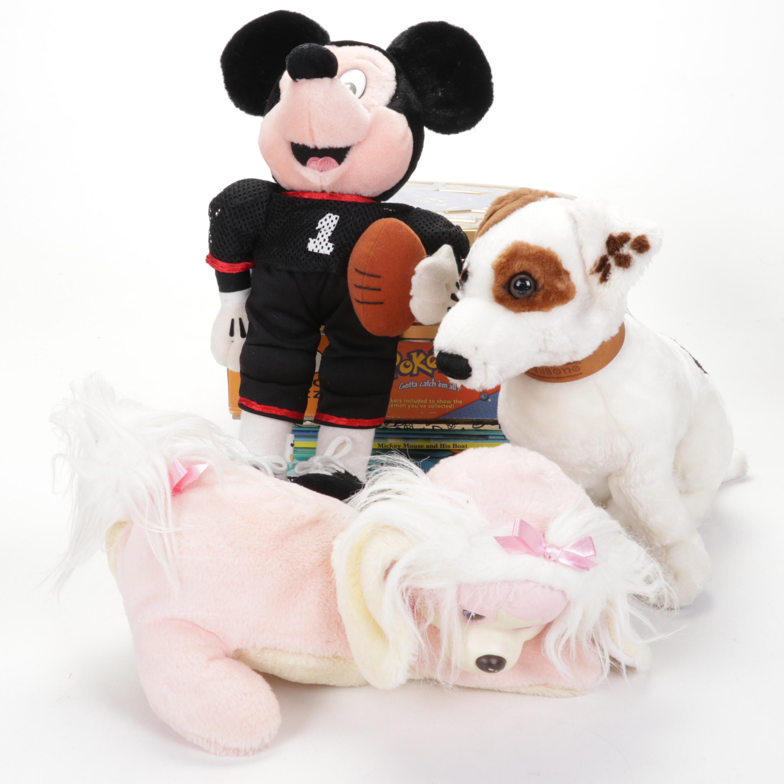 Walt Disney Trivia With Pokemon, Warner Bros and more Figurines and Plush Toys