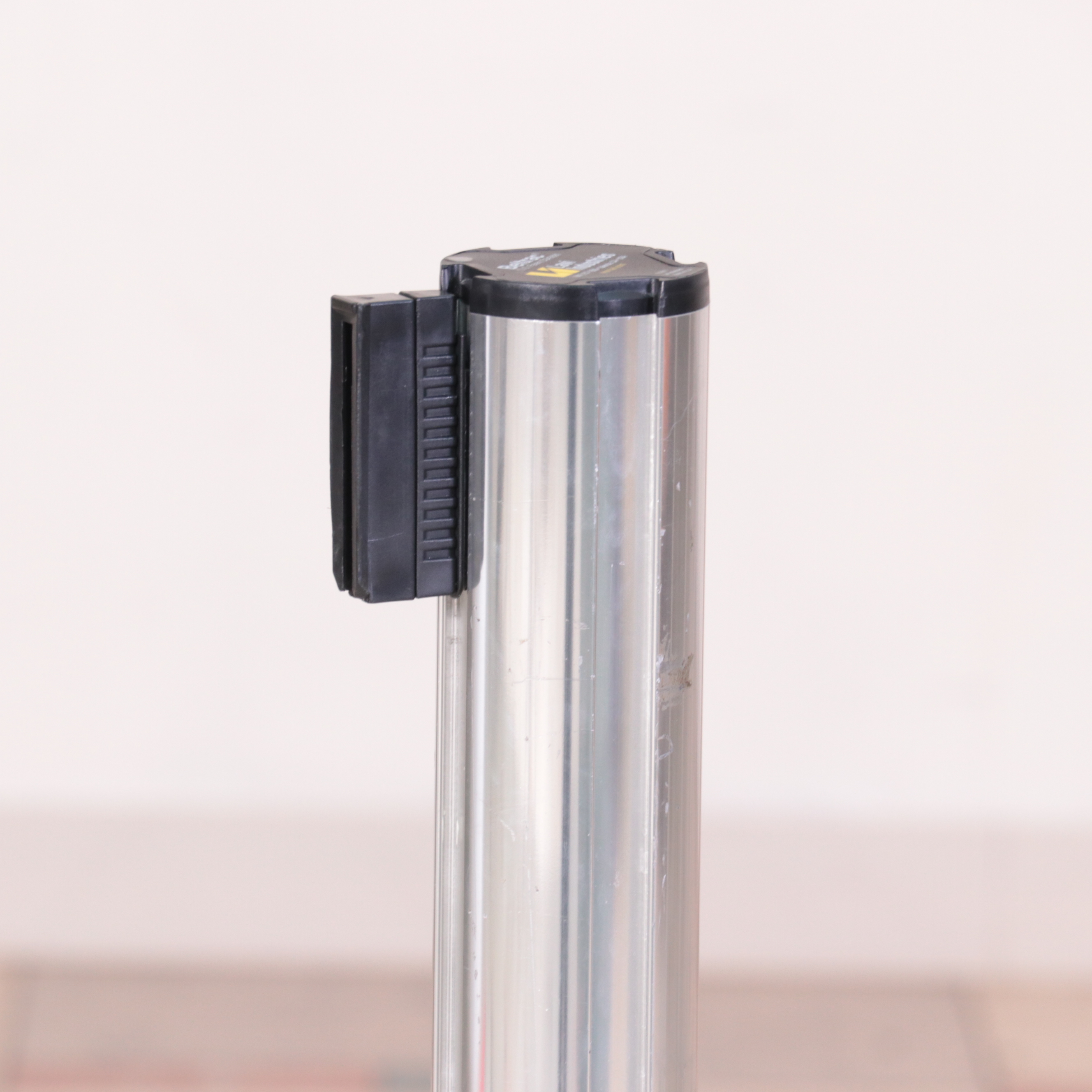 Ten Lavi Industries "Beltrac" Chrome-Finished Retractable Metal Stanchions