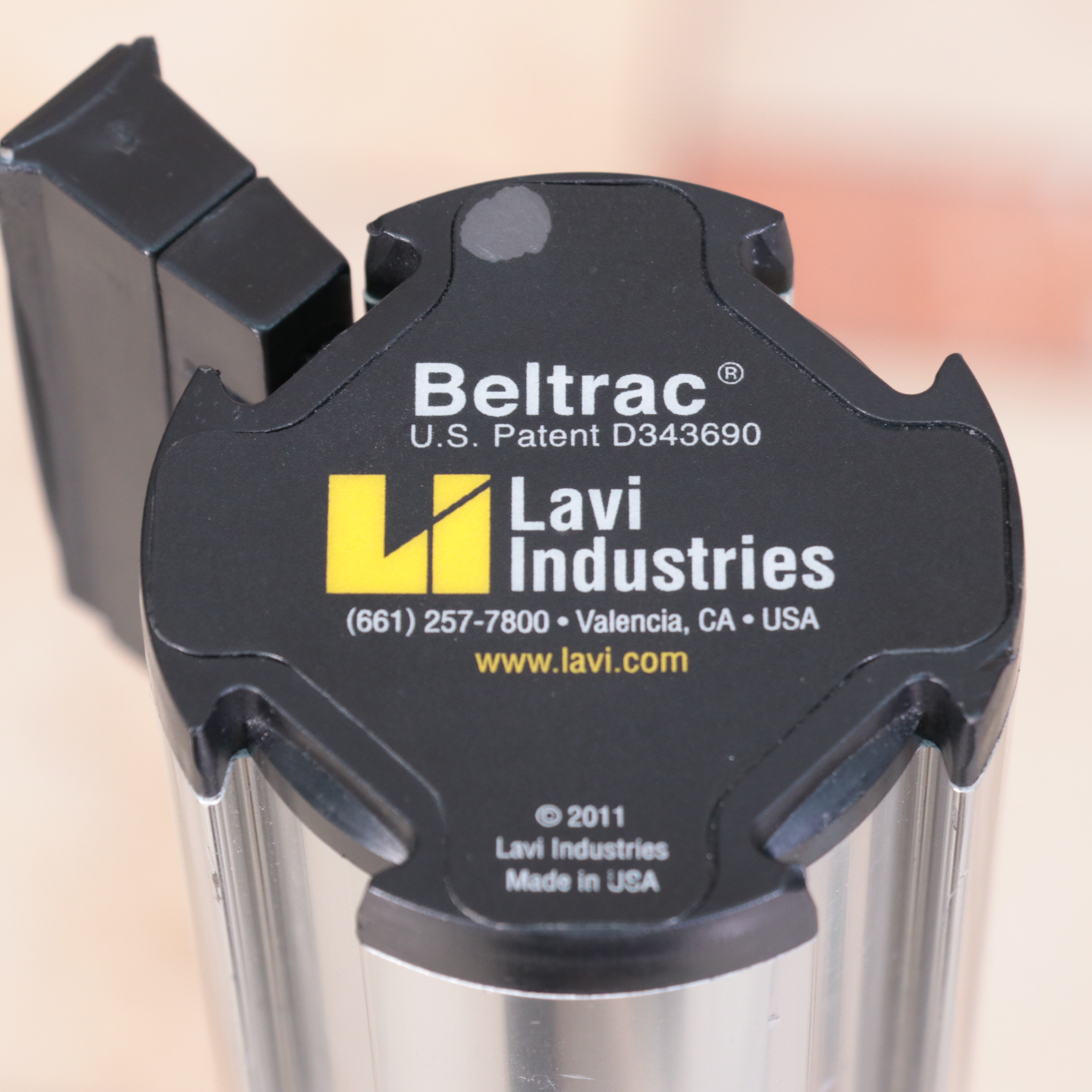 Ten Lavi Industries "Beltrac" Chrome-Finished Retractable Metal Stanchions