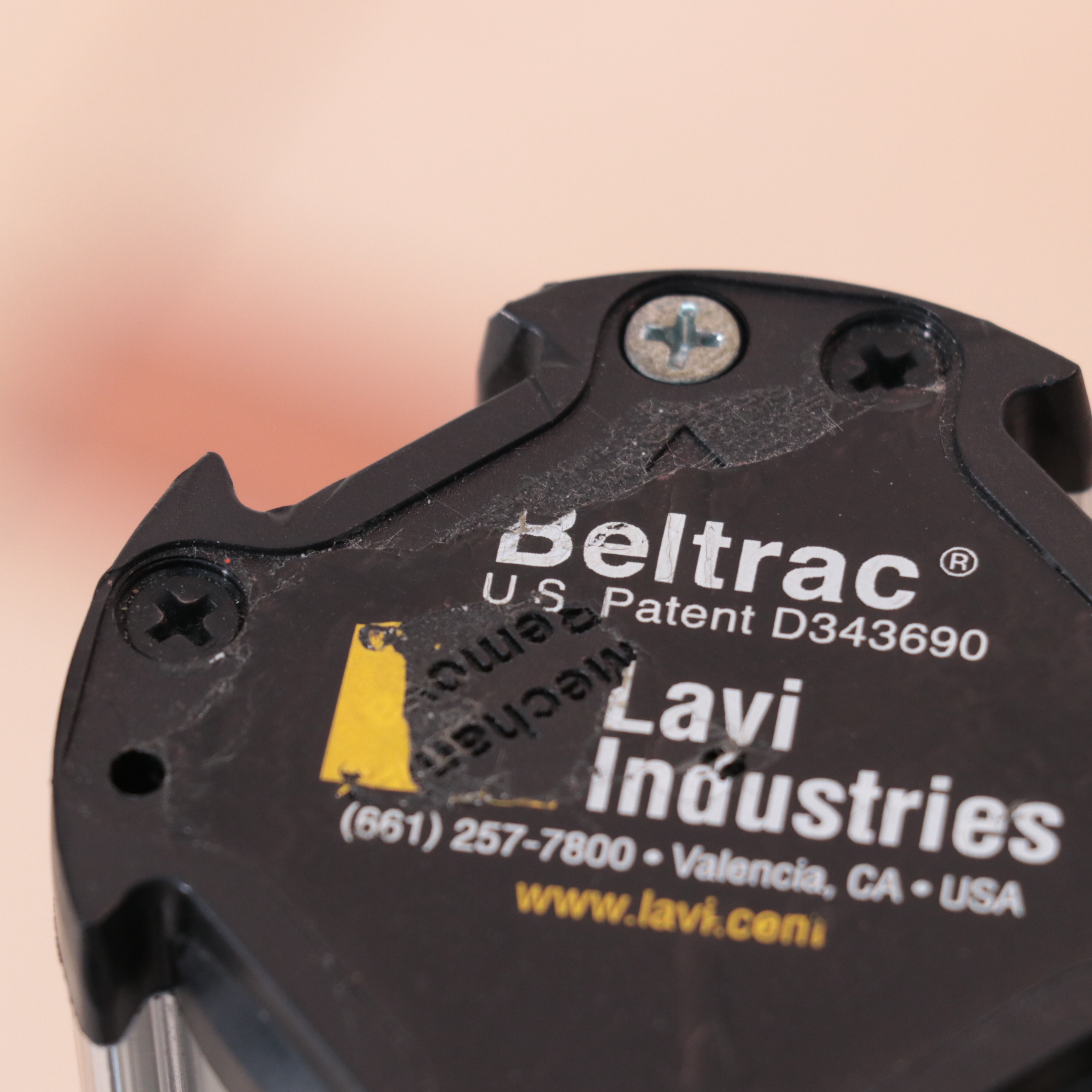 Ten Lavi Industries "Beltrac" Chrome-Finished Retractable Metal Stanchions