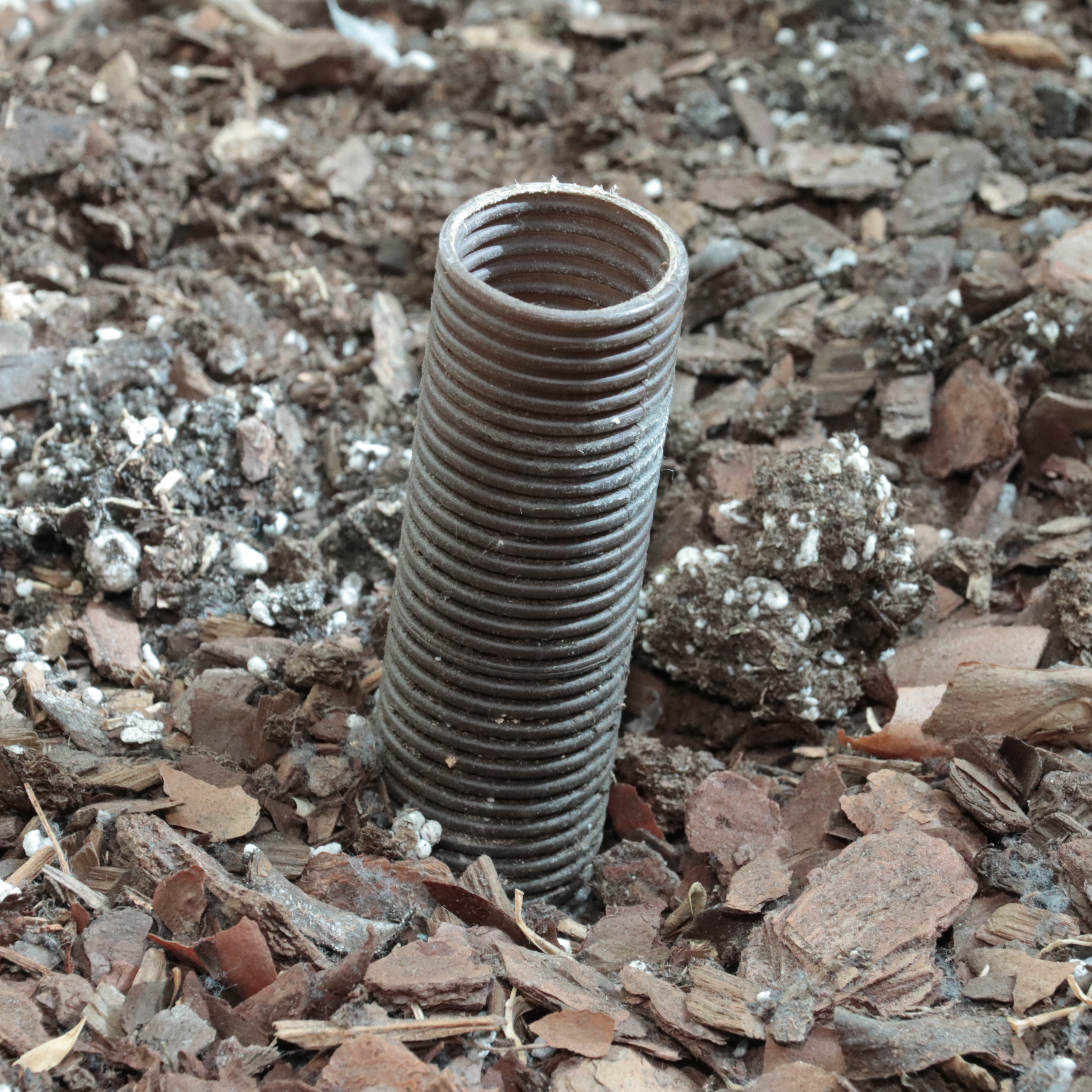 Six Large Composite Planters With Stands