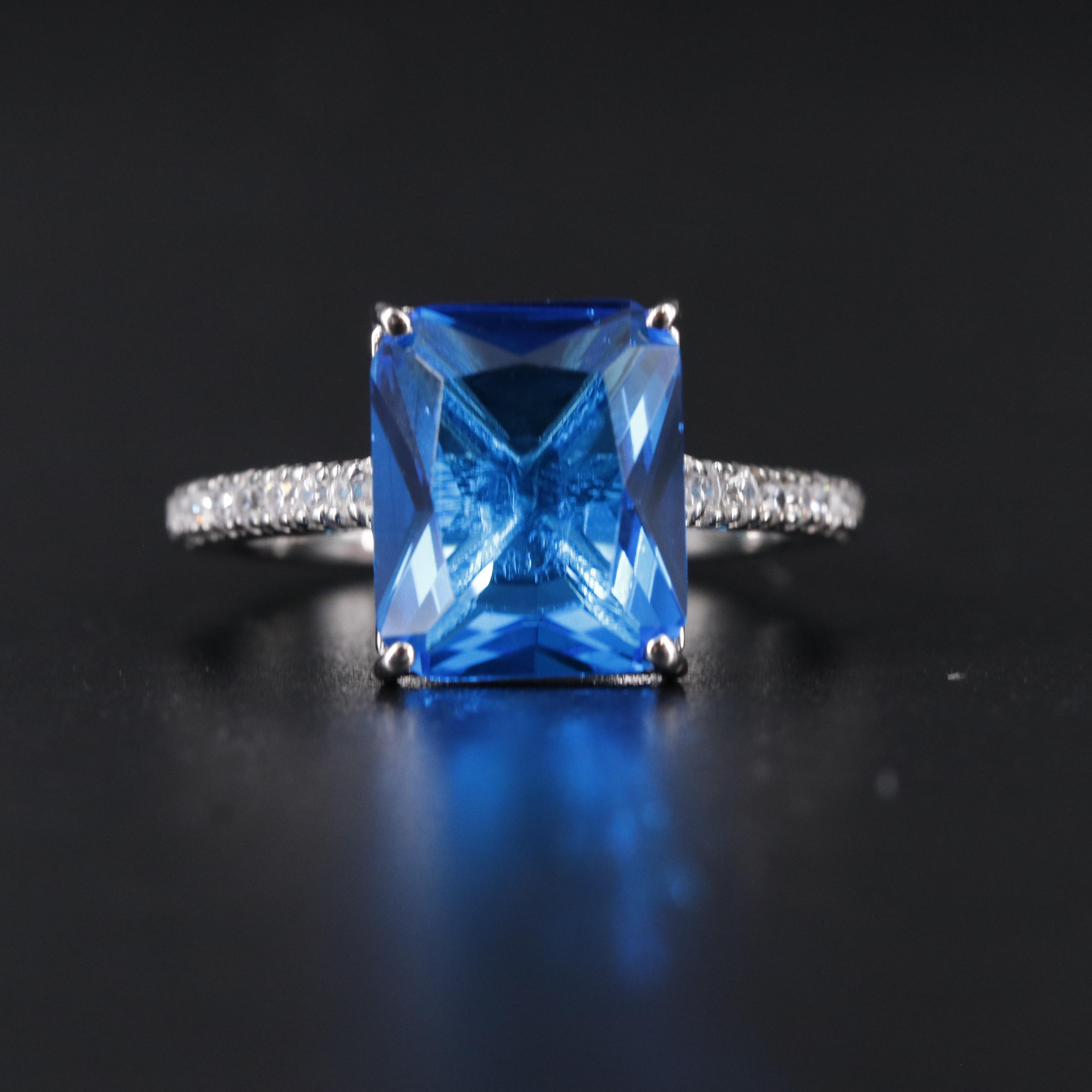 Sterling Silver Gemstone Ring