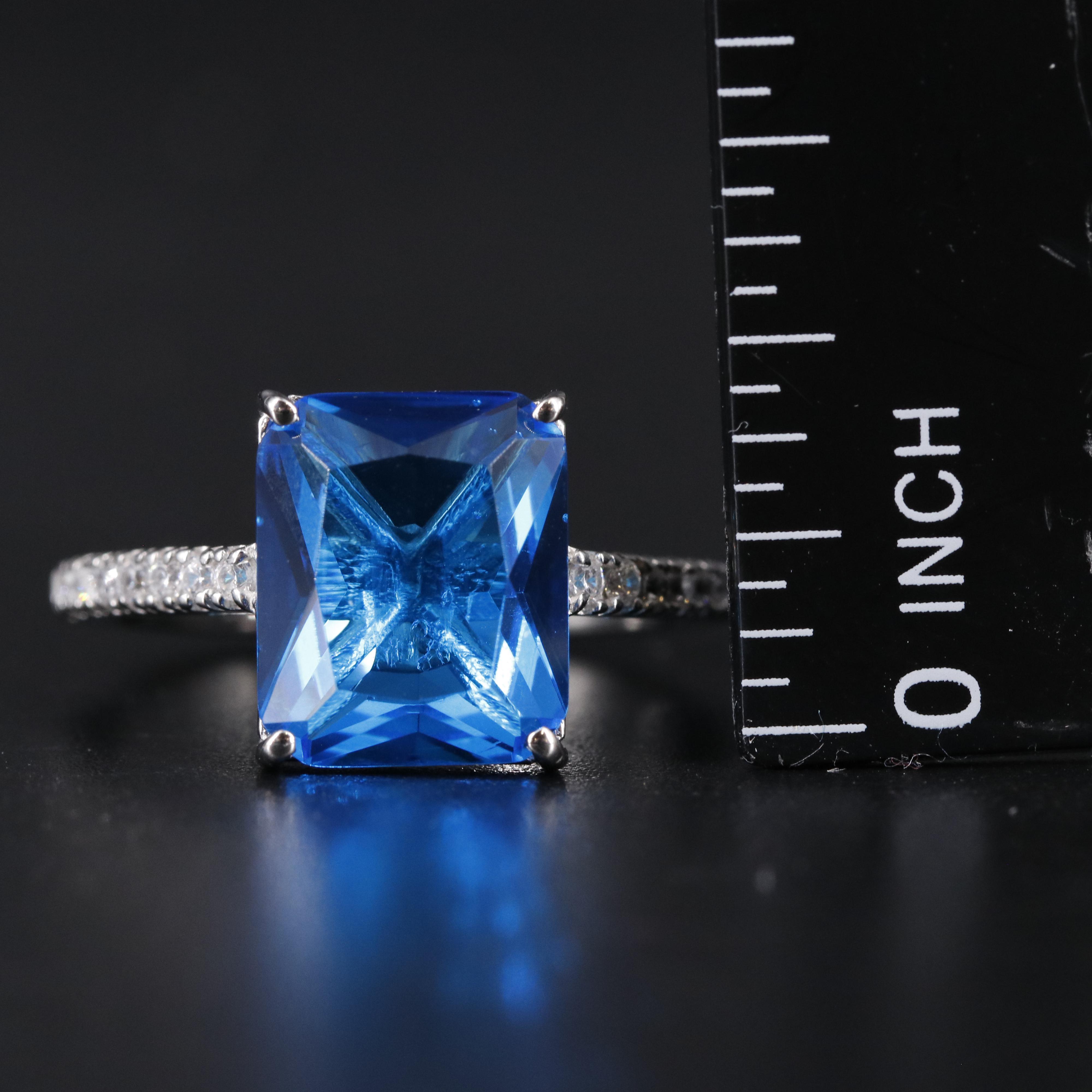 Sterling Silver Gemstone Ring