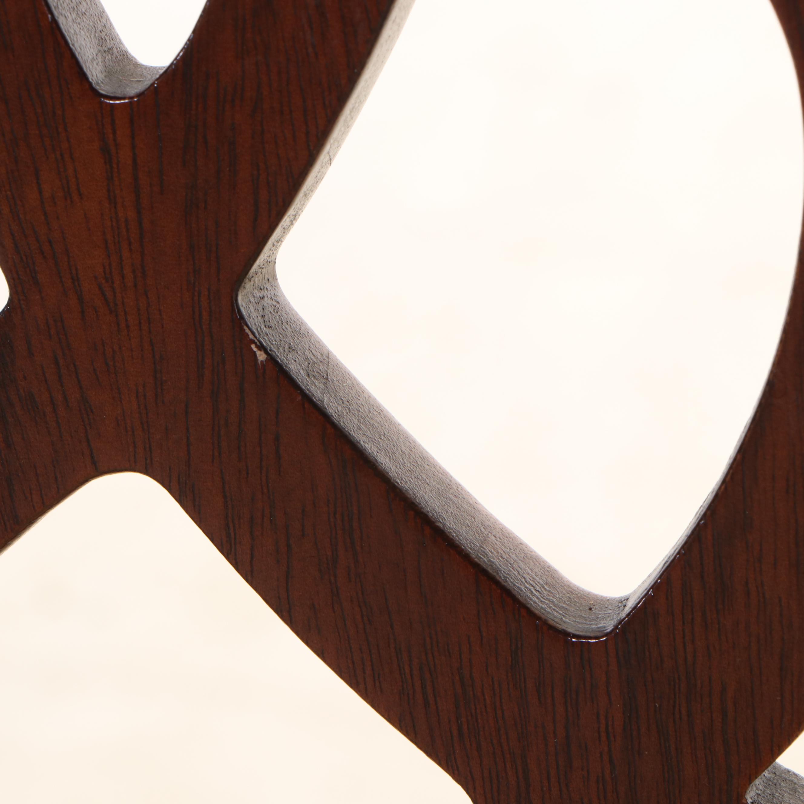 Six Chippendale Style Mahogany Side Chairs, Late 20th Century