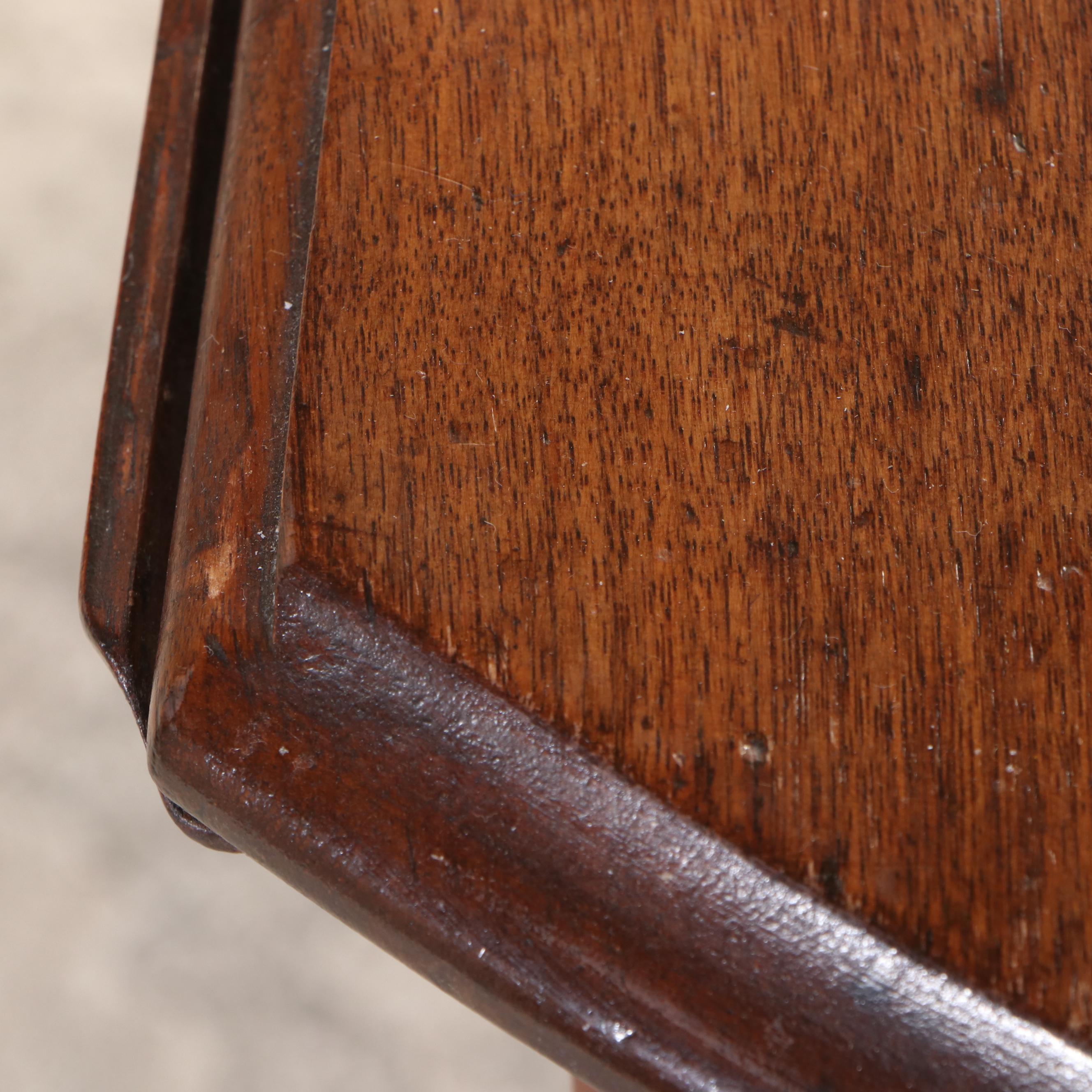 Victorian Walnut Drop-Leaf Dining Table, Late 19th Century