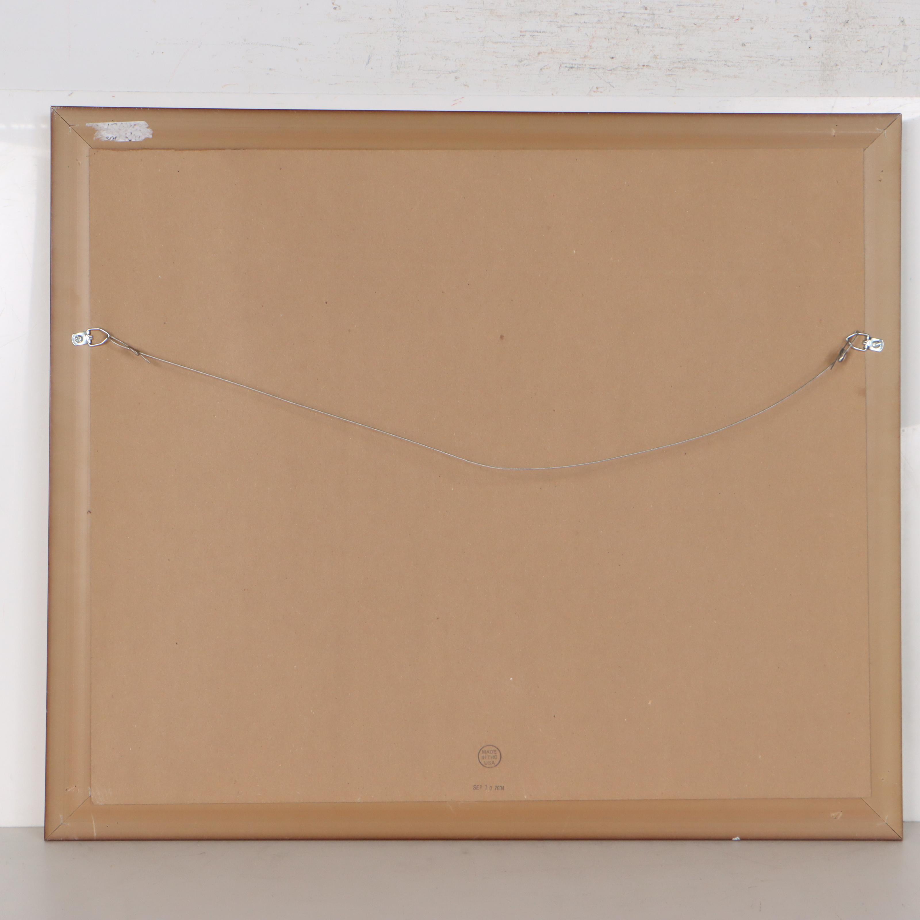 Thomas Kinkade Offset Lithograph "The Night Before Christmas"