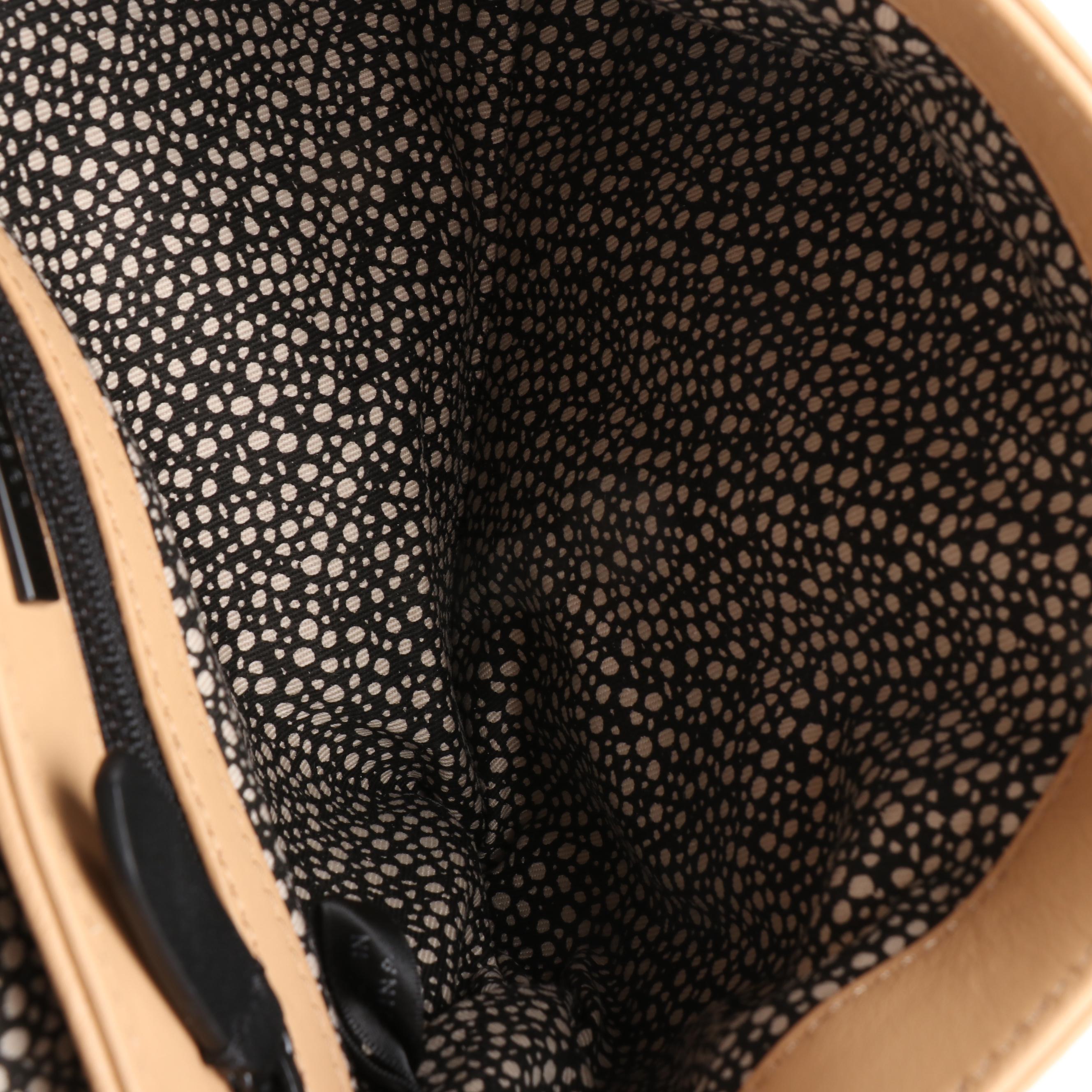 Loeffler Randall Envelope Crossbody Bag in Tan Leather