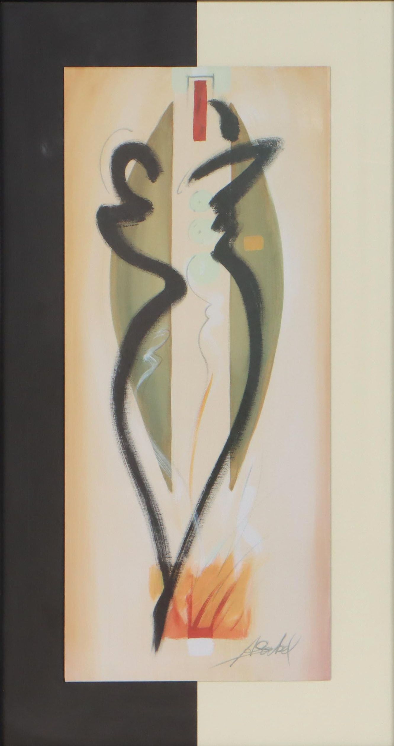 Offset Lithograph After Alfred Alexander Gockel "Force of Nature II"