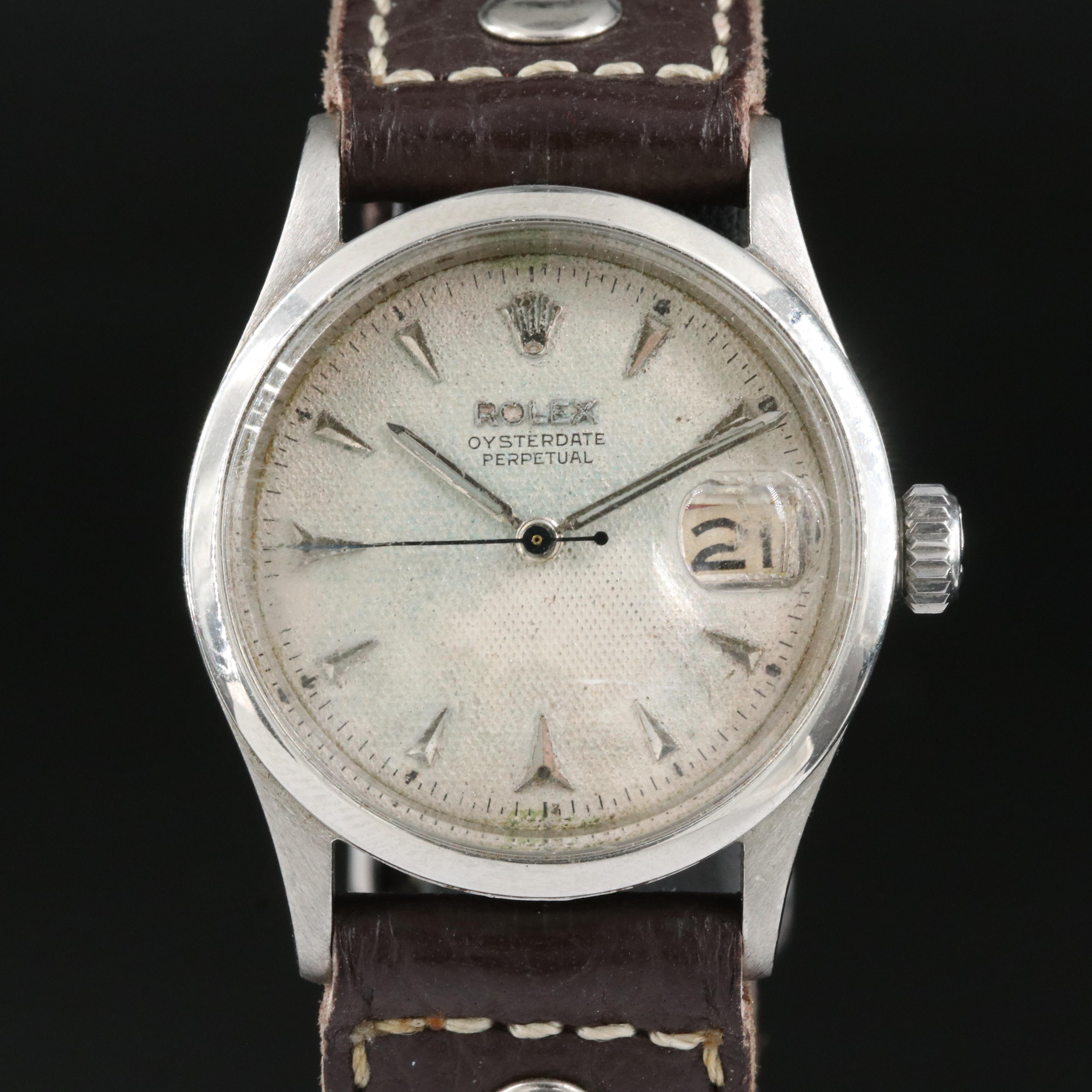 1954 Rolex Oysterdate Perpetual Watch
