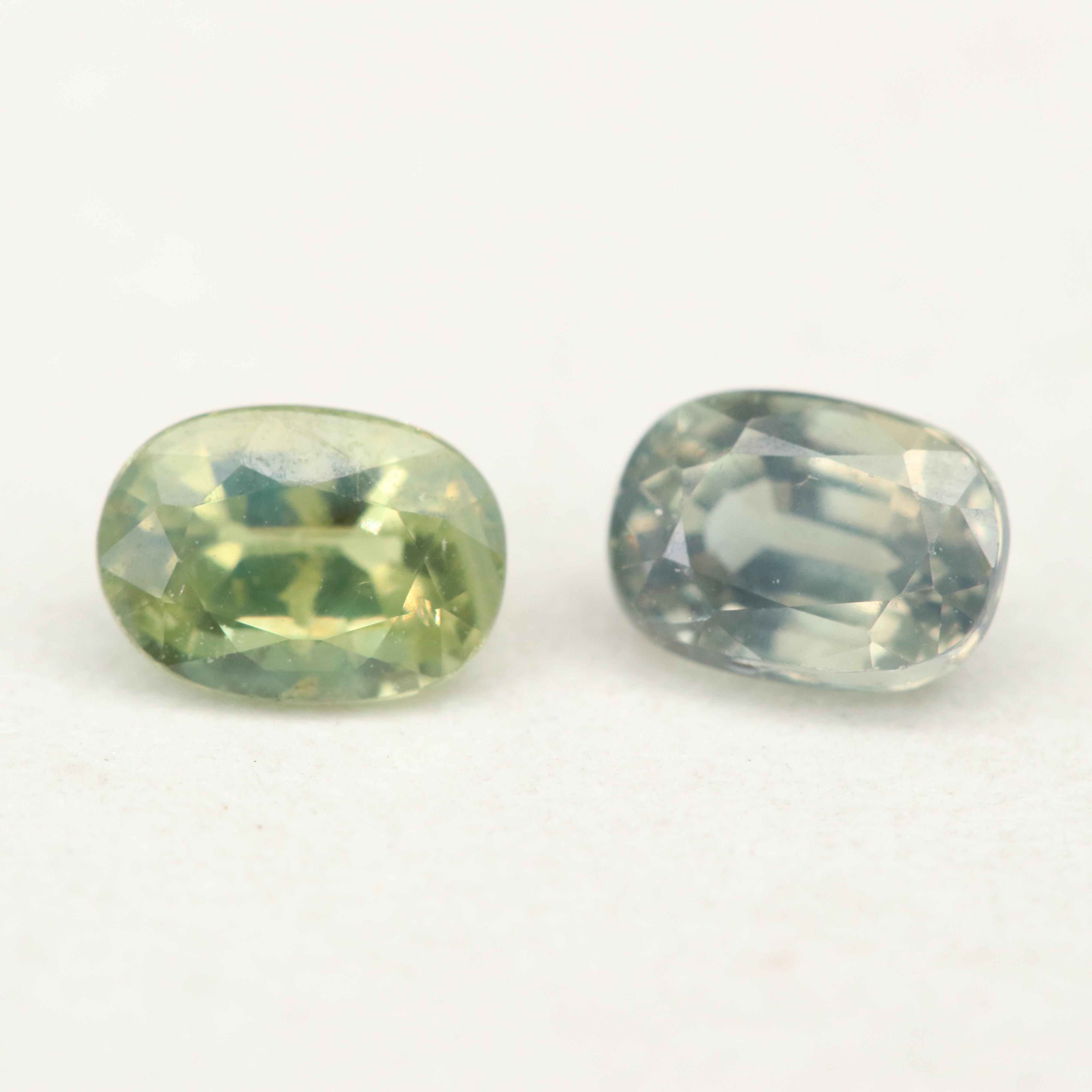 Loose 1.14 CTW Matched Pair of Alexandrite
