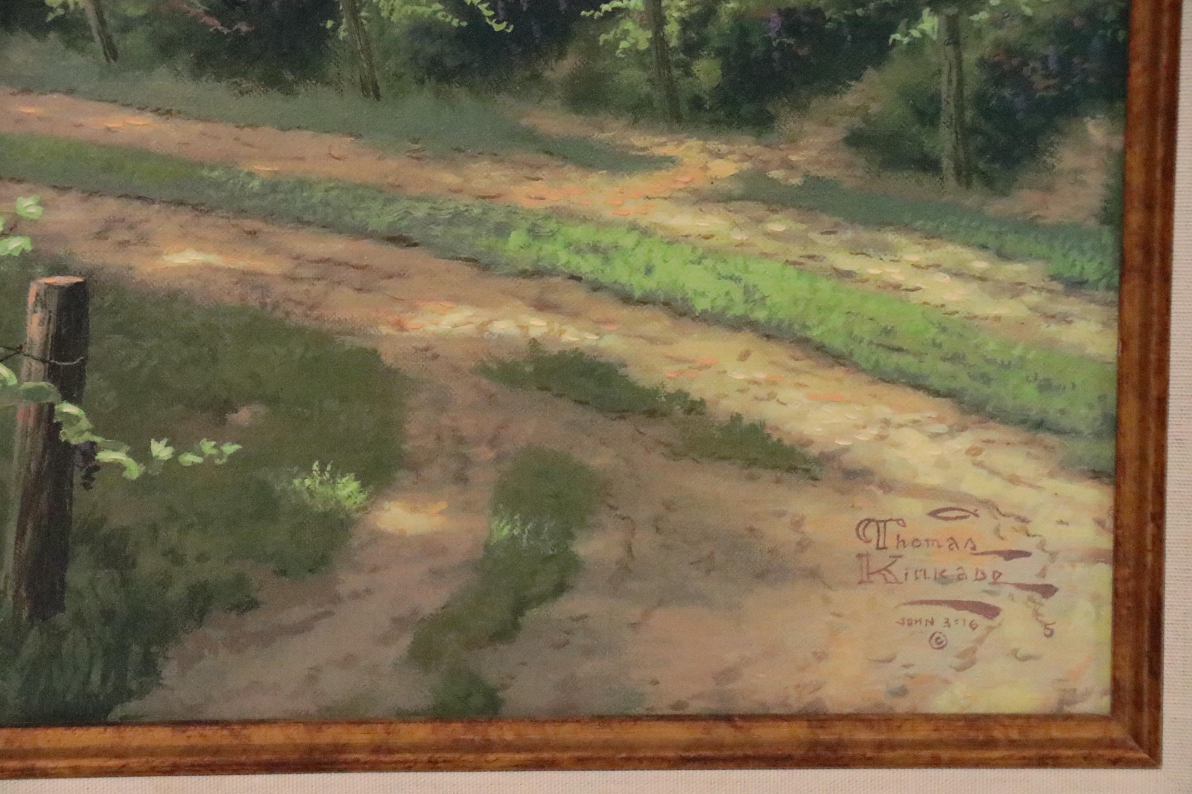 Offset Lithograph After Thomas Kinkade "Abundant Harvest"