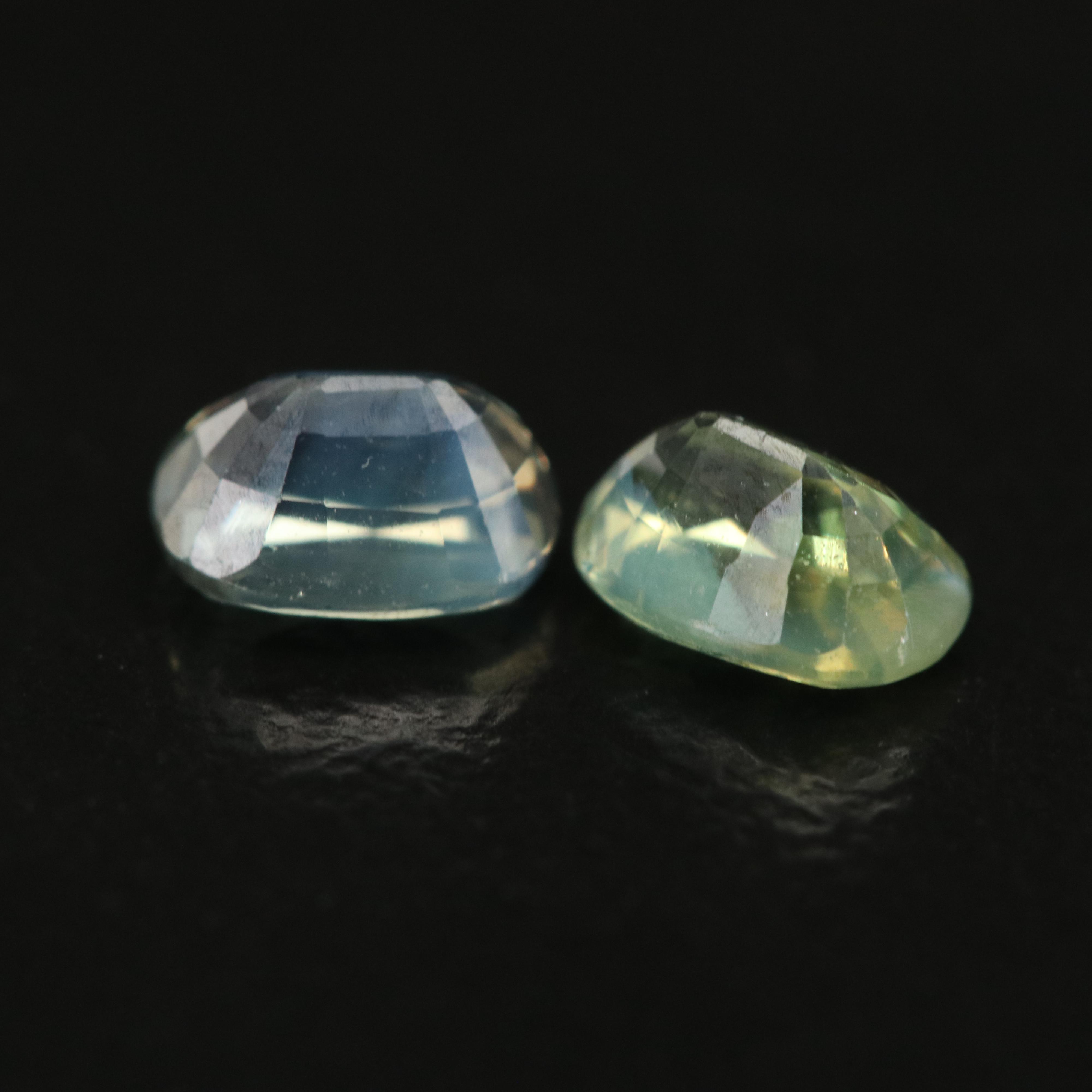 Loose 1.14 CTW Matched Pair of Alexandrite