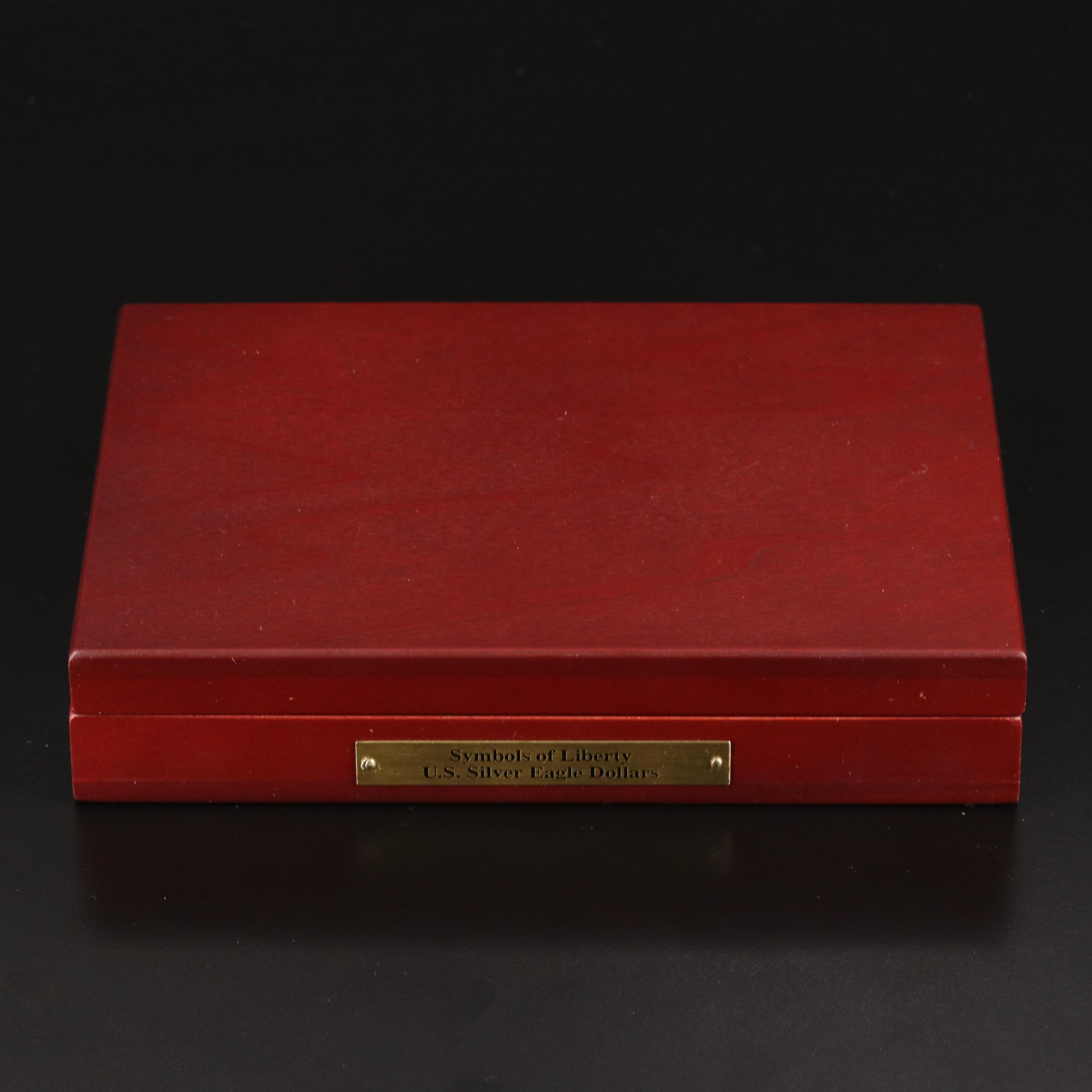 "Symbols of Liberty - U.S. Silver Eagle Dollars" Coin Set