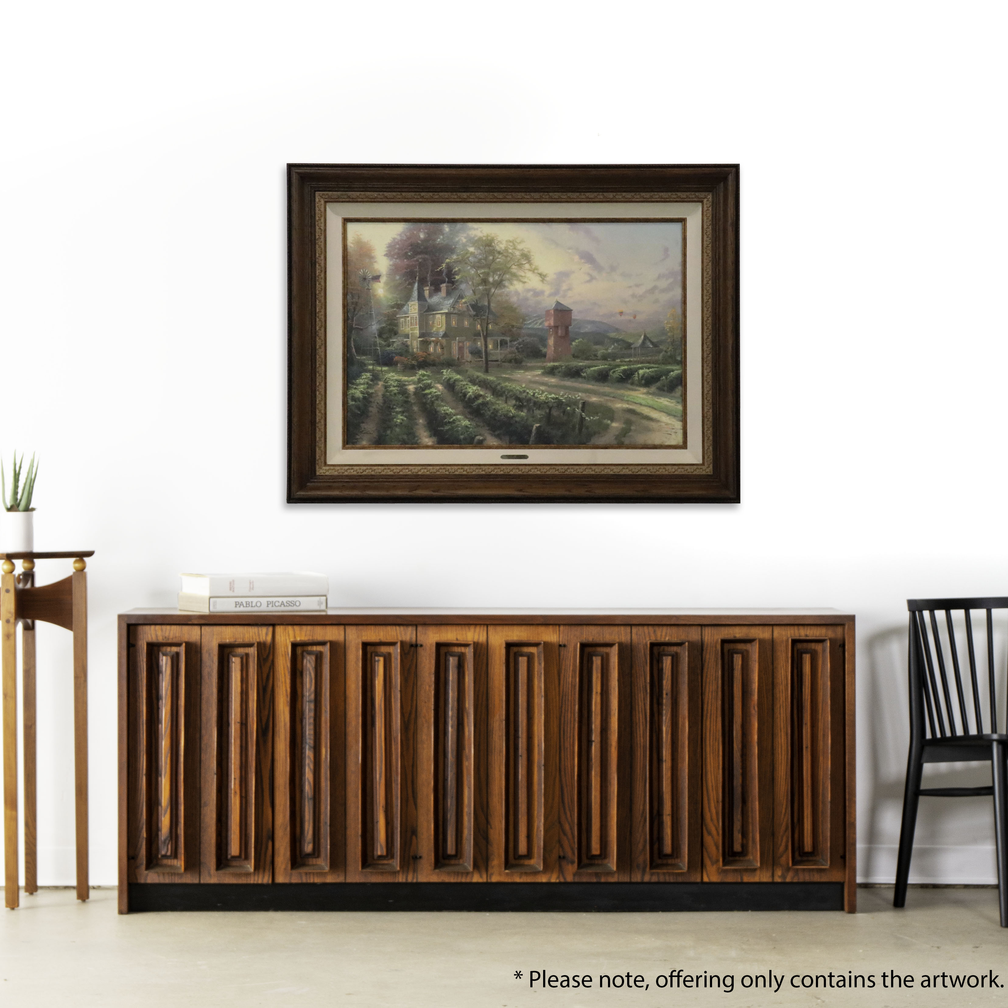 Offset Lithograph After Thomas Kinkade "Abundant Harvest"