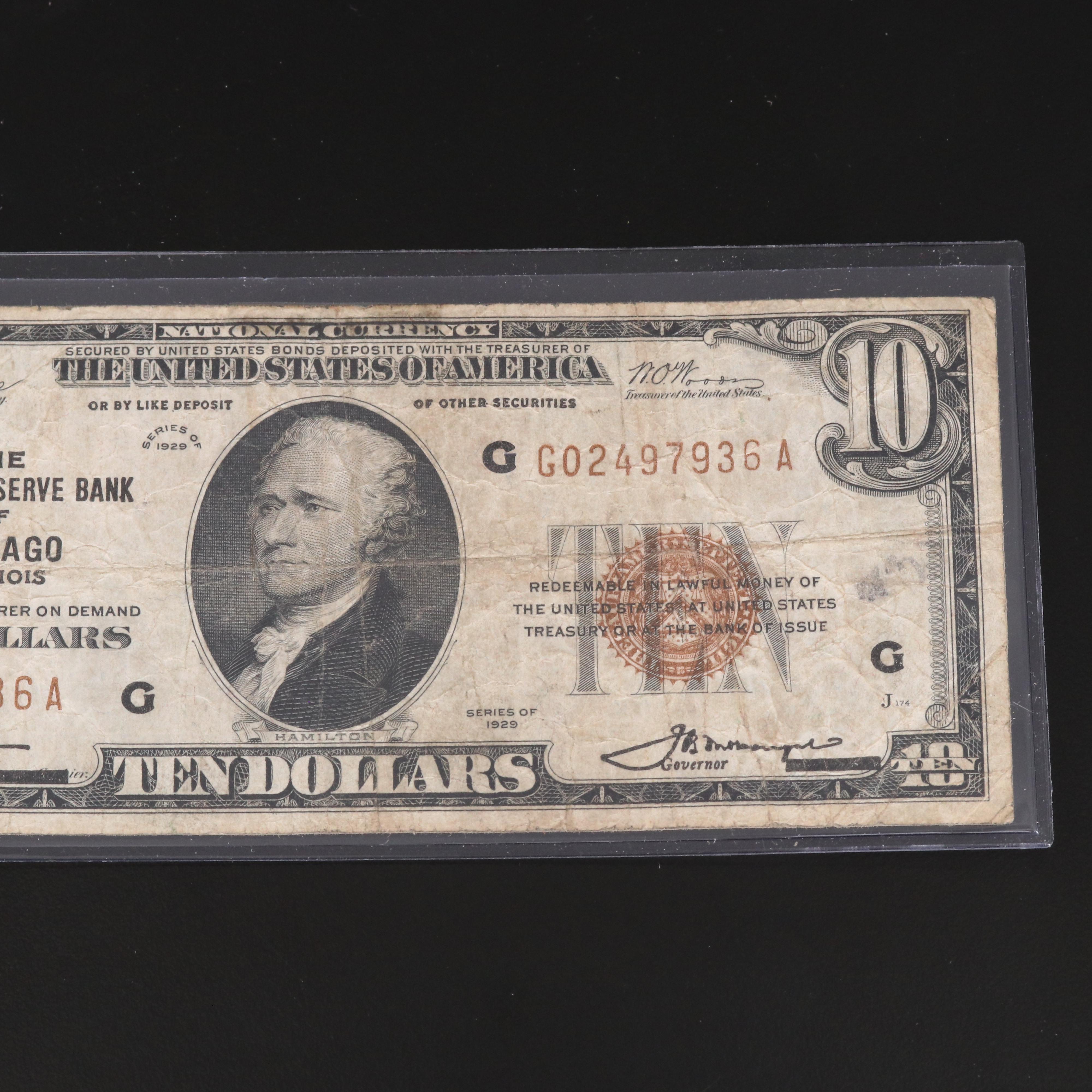 Two Series of 1929 Chicago Federal Reserve Bank Notes