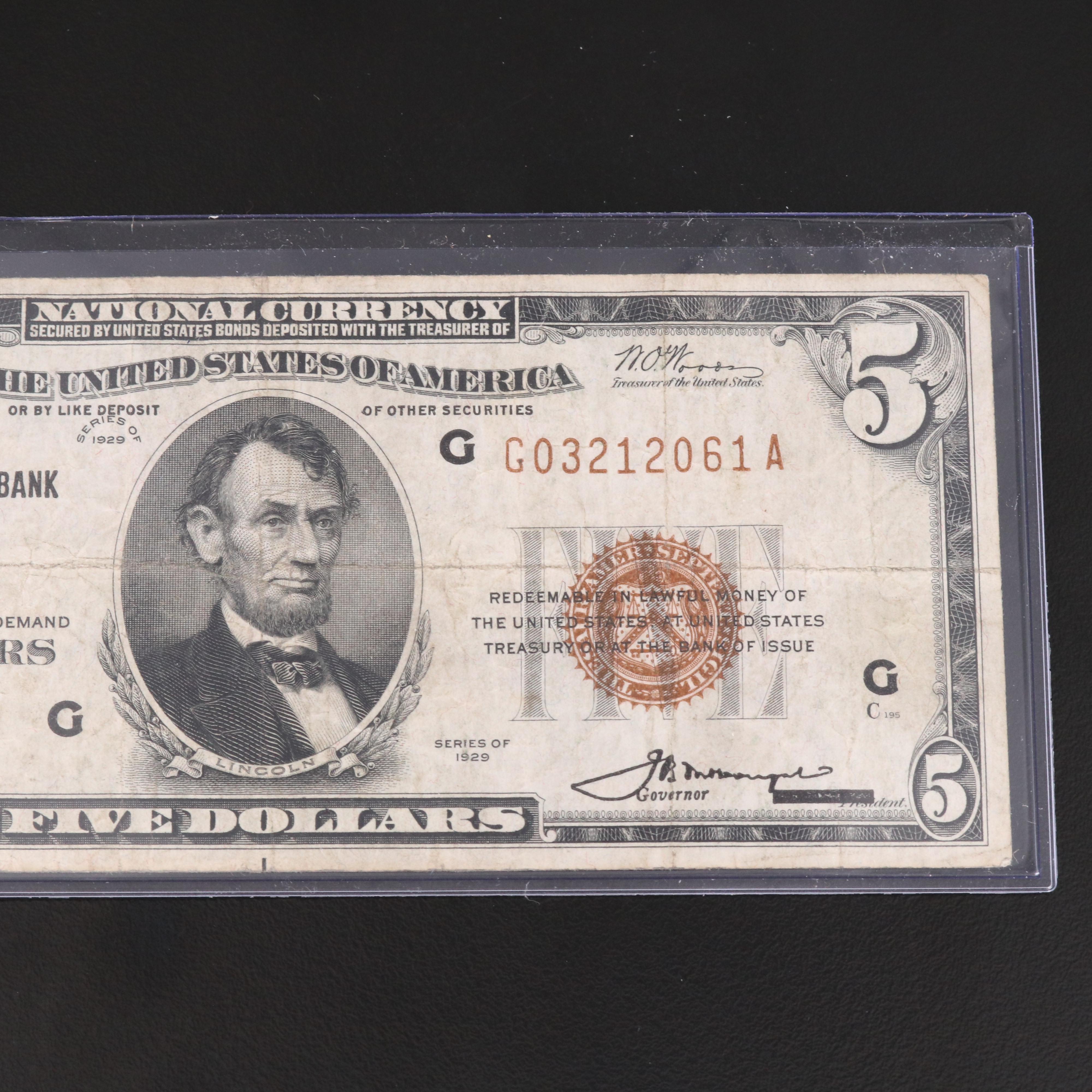 Two Series of 1929 Chicago Federal Reserve Bank Notes