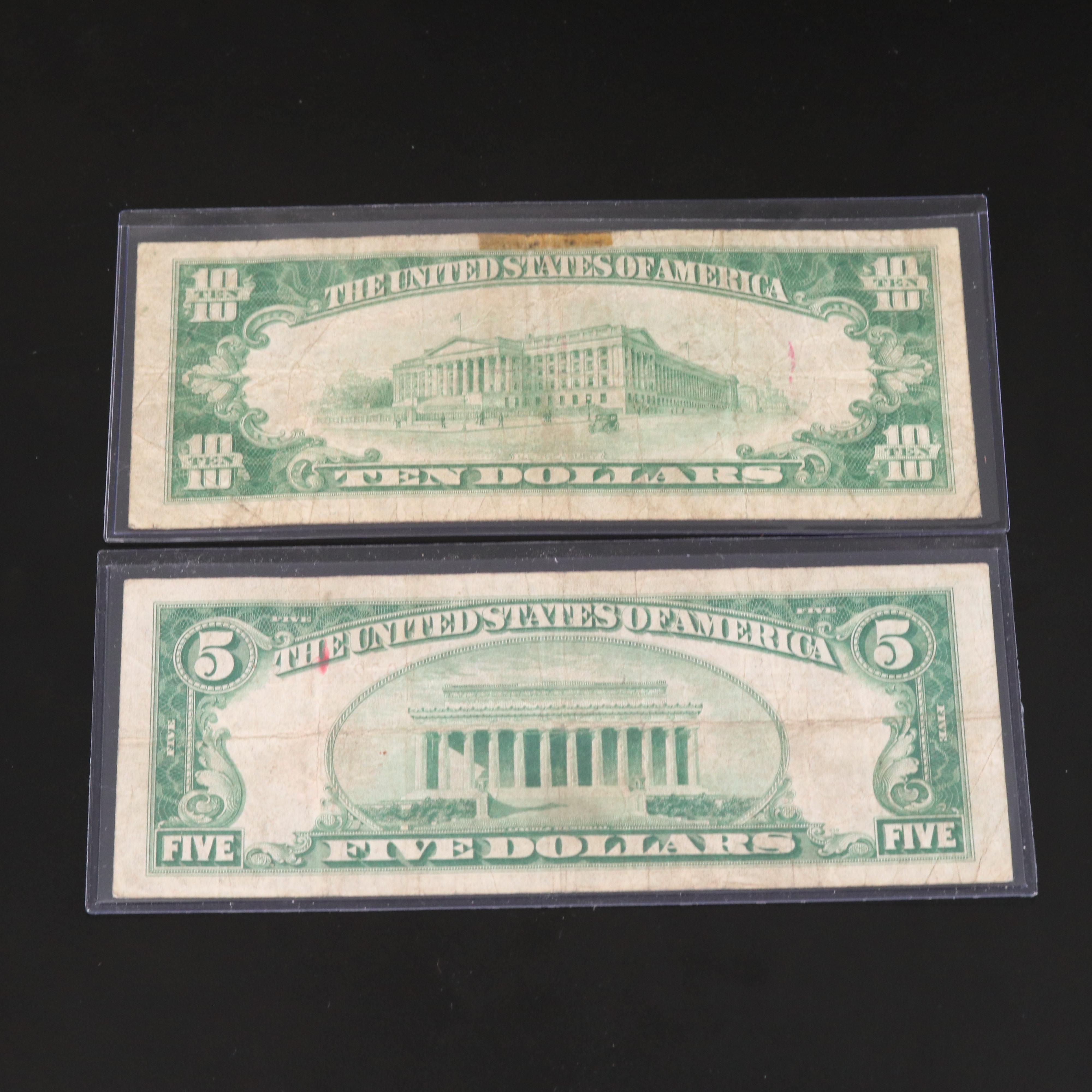 Two Series of 1929 Chicago Federal Reserve Bank Notes
