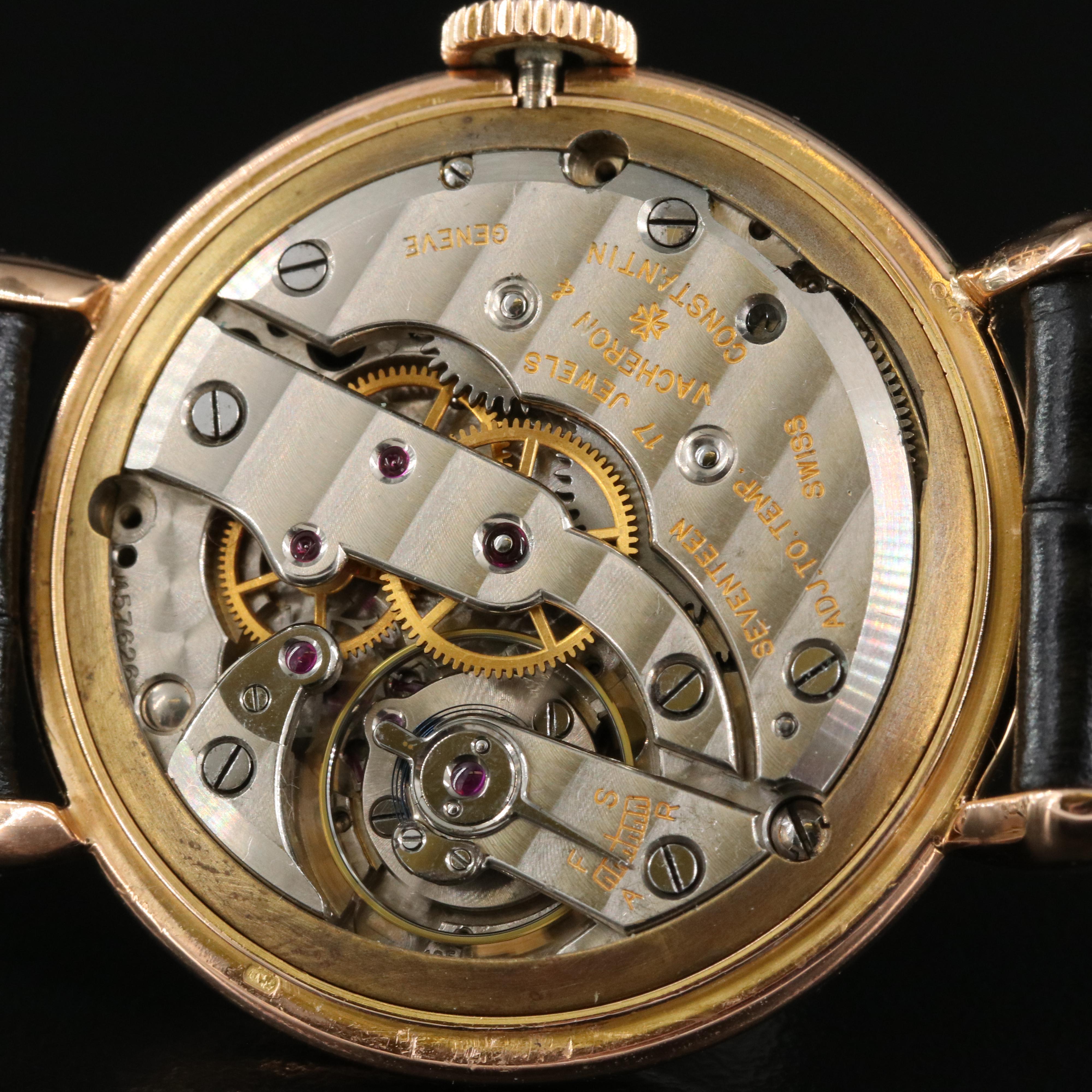 18K Vacheron Constantin Triple Calendar Watch