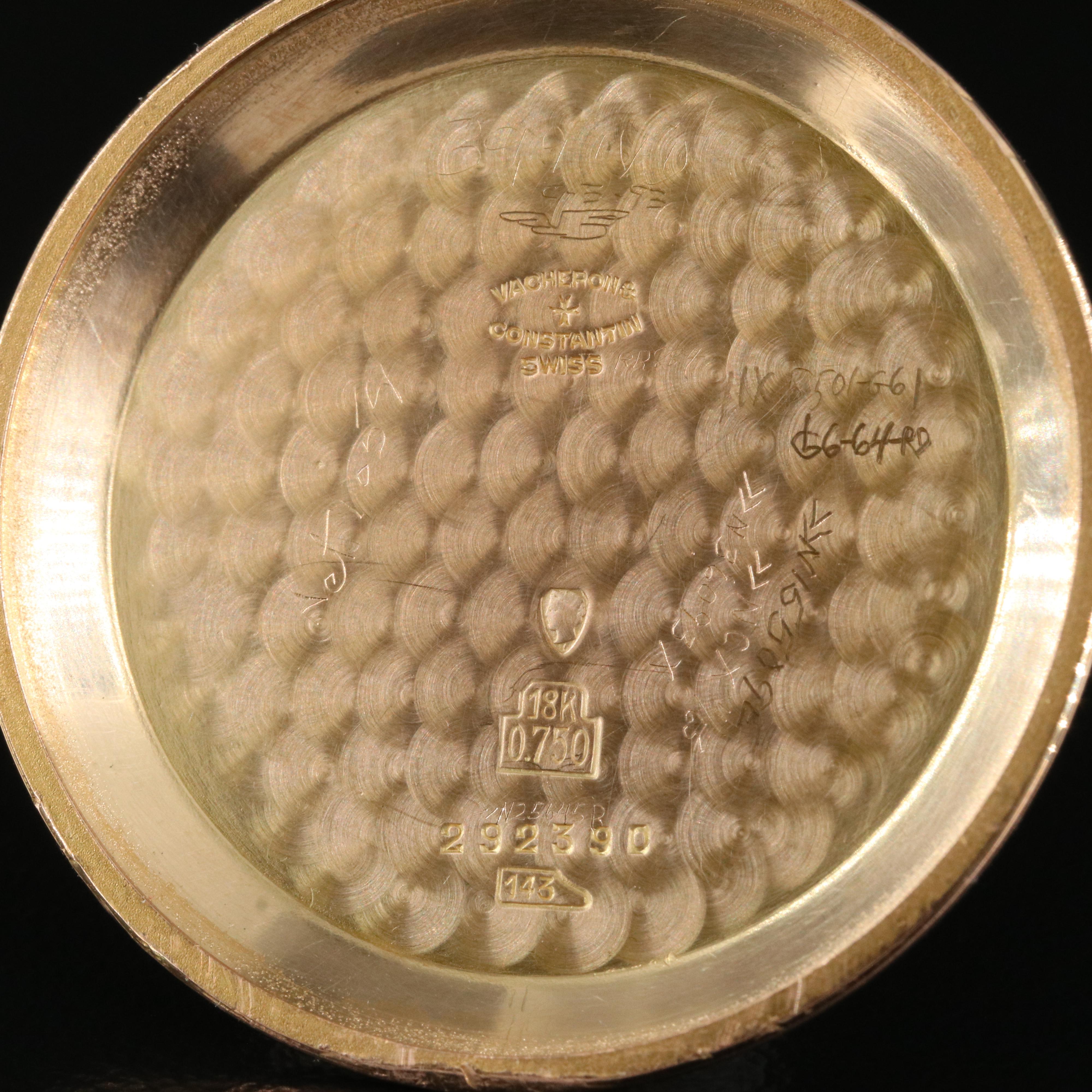 18K Vacheron Constantin Triple Calendar Watch