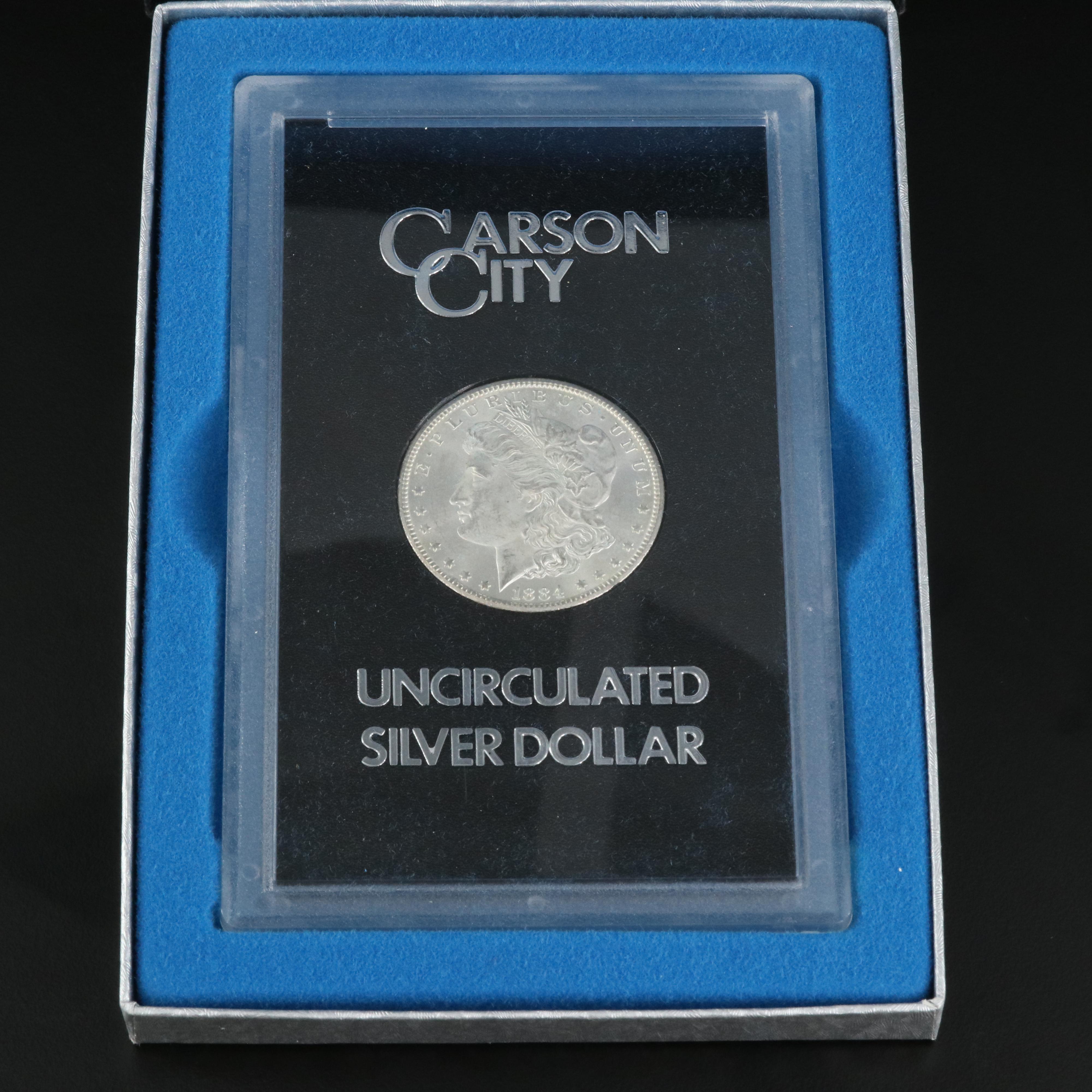 GSA 1884 Carson City Morgan Silver Dollar