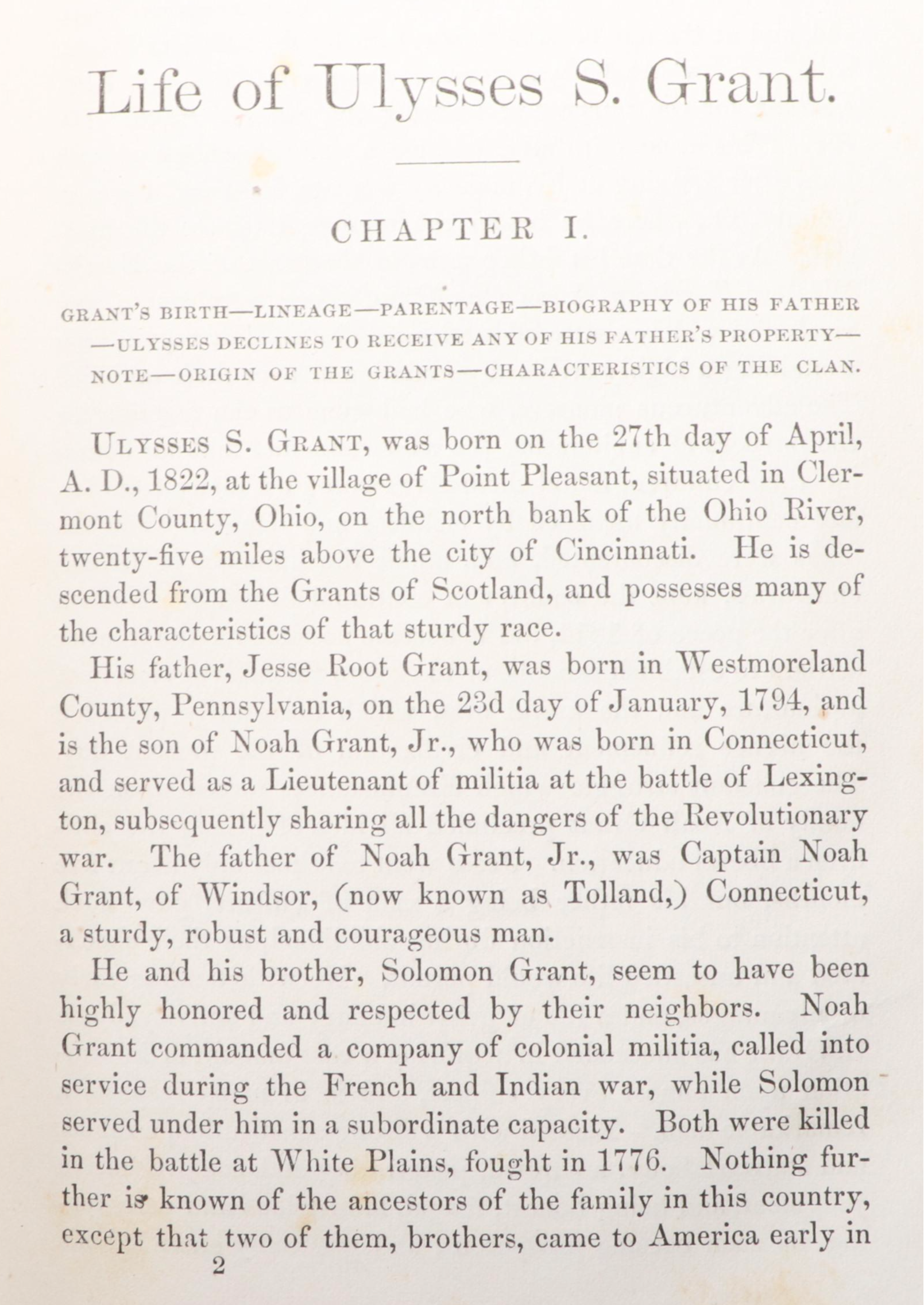 "The Life of General Ulysses S. Grant" by Charles A. Dana, 1868