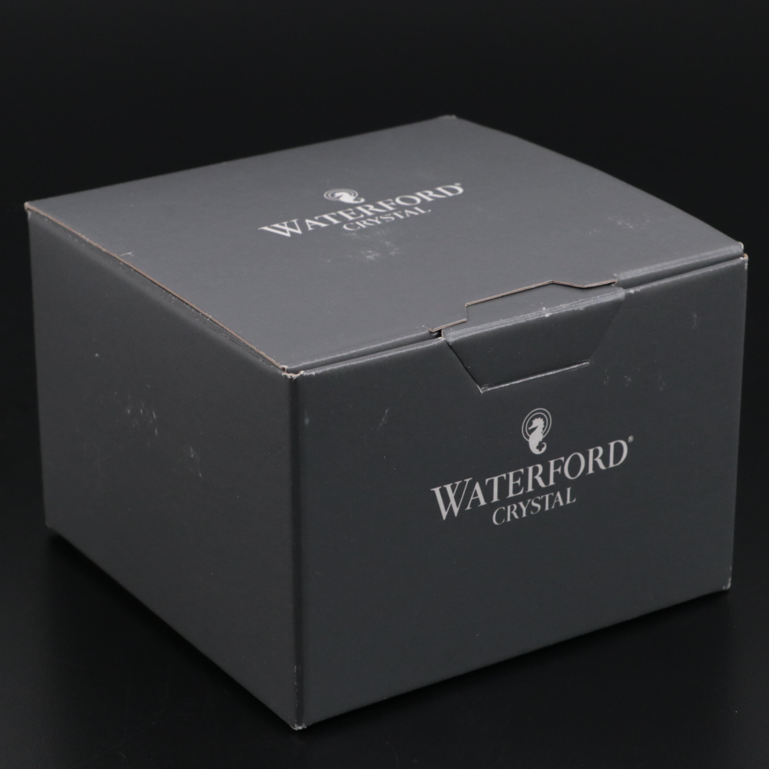 Waterford Crystal "Lismore" Carafe, Shaker Set with "Lismore Nouveau" Decanter