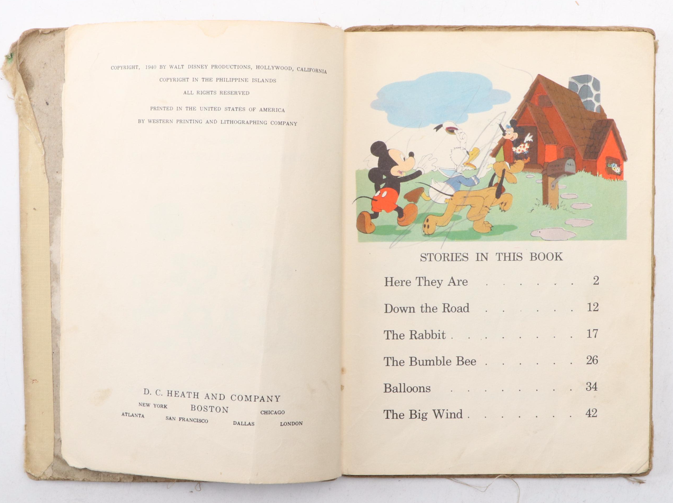 Illustrated "Here They Are" by Ardra Walve and More Walt Disney Books