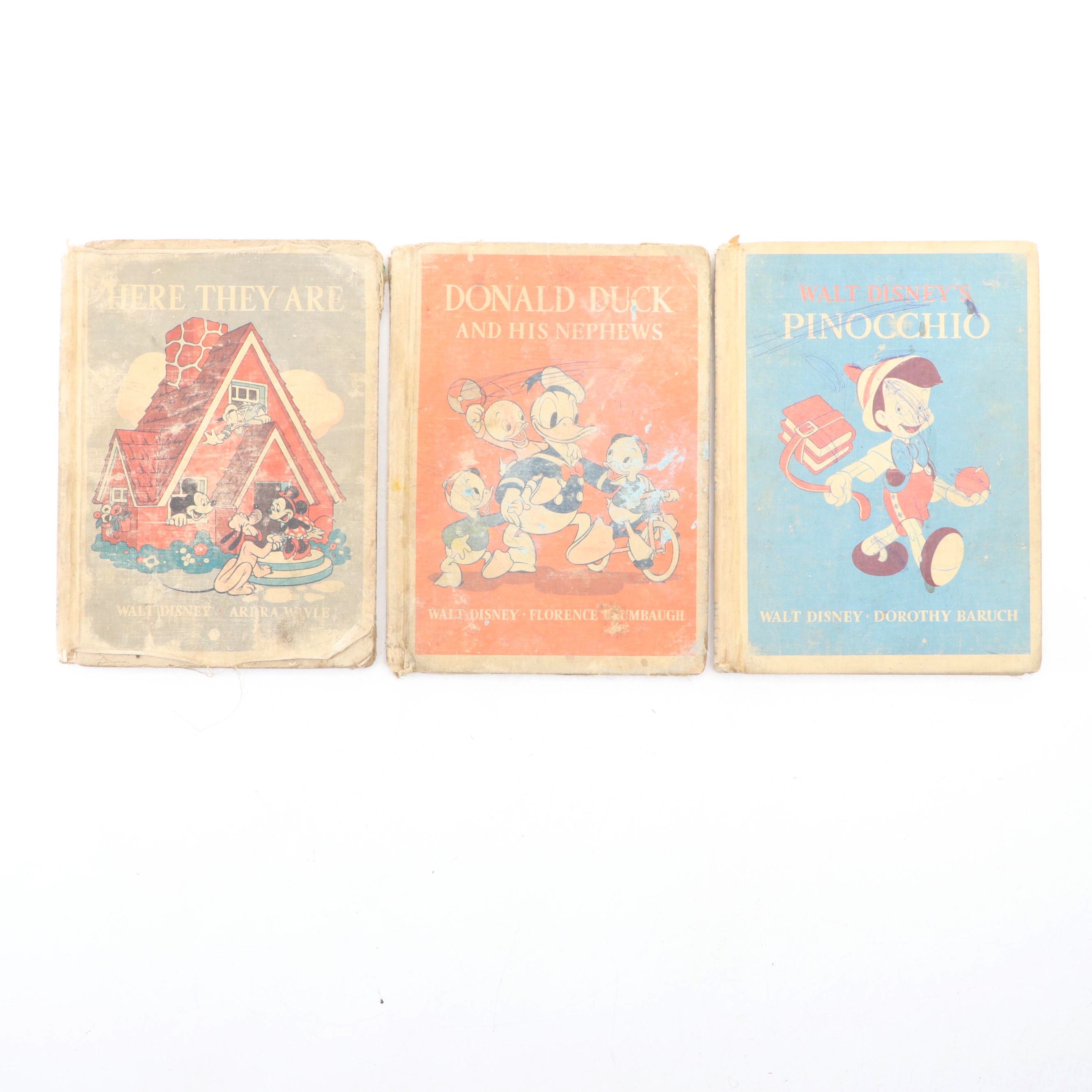 Illustrated "Here They Are" by Ardra Walve and More Walt Disney Books