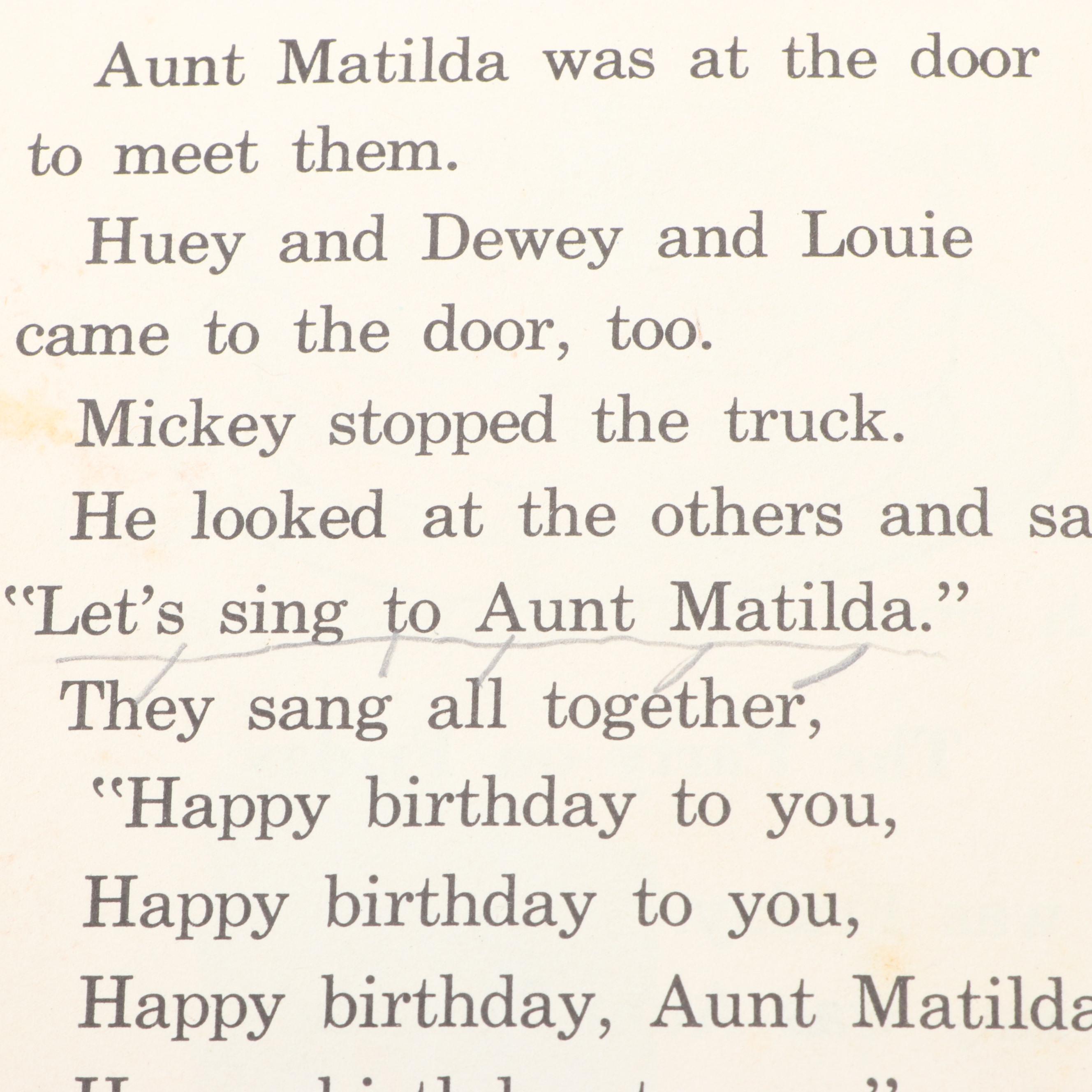 Illustrated "Here They Are" by Ardra Walve and More Walt Disney Books