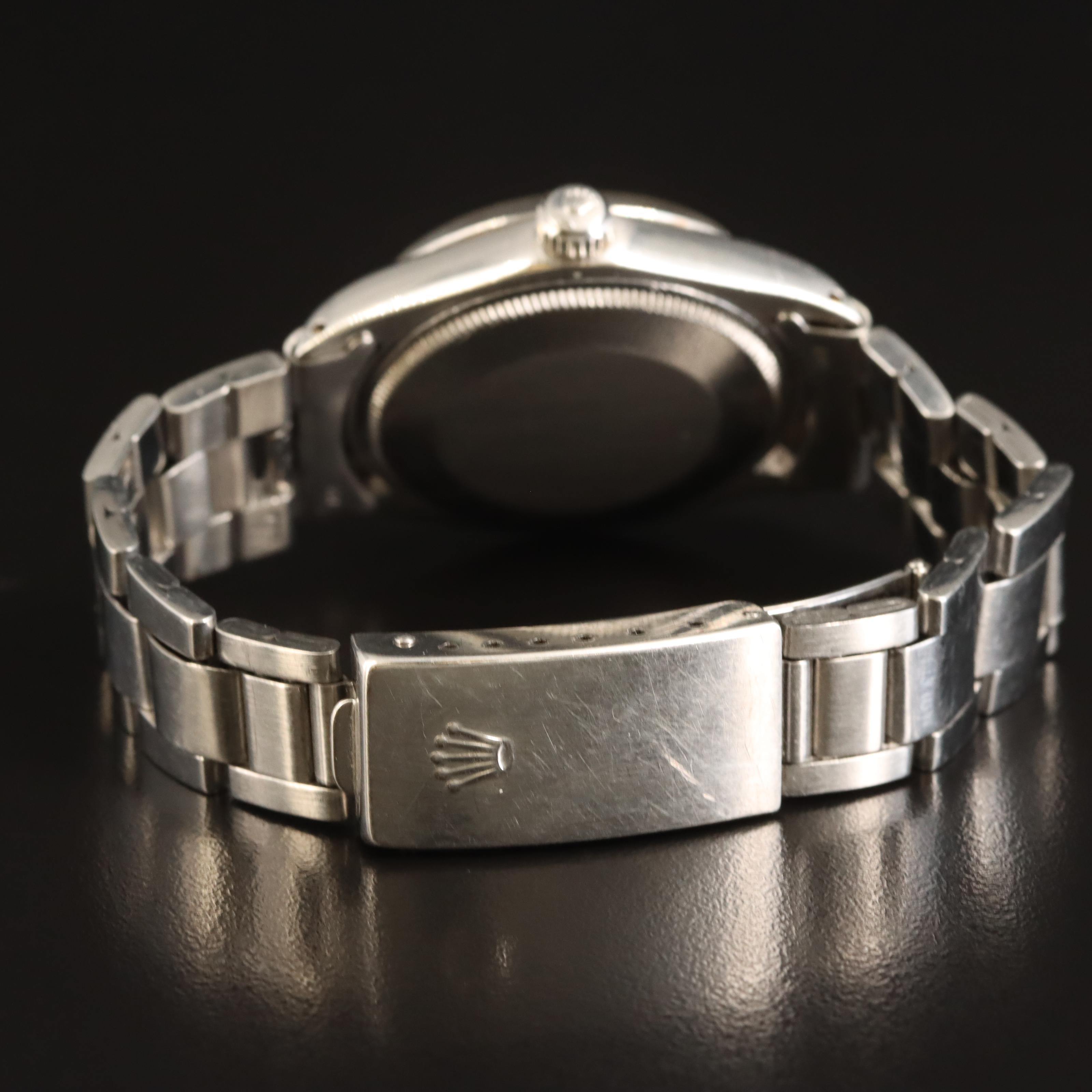 1971 Rolex Oyster Perpetual Air-King Stainless Steel Watch