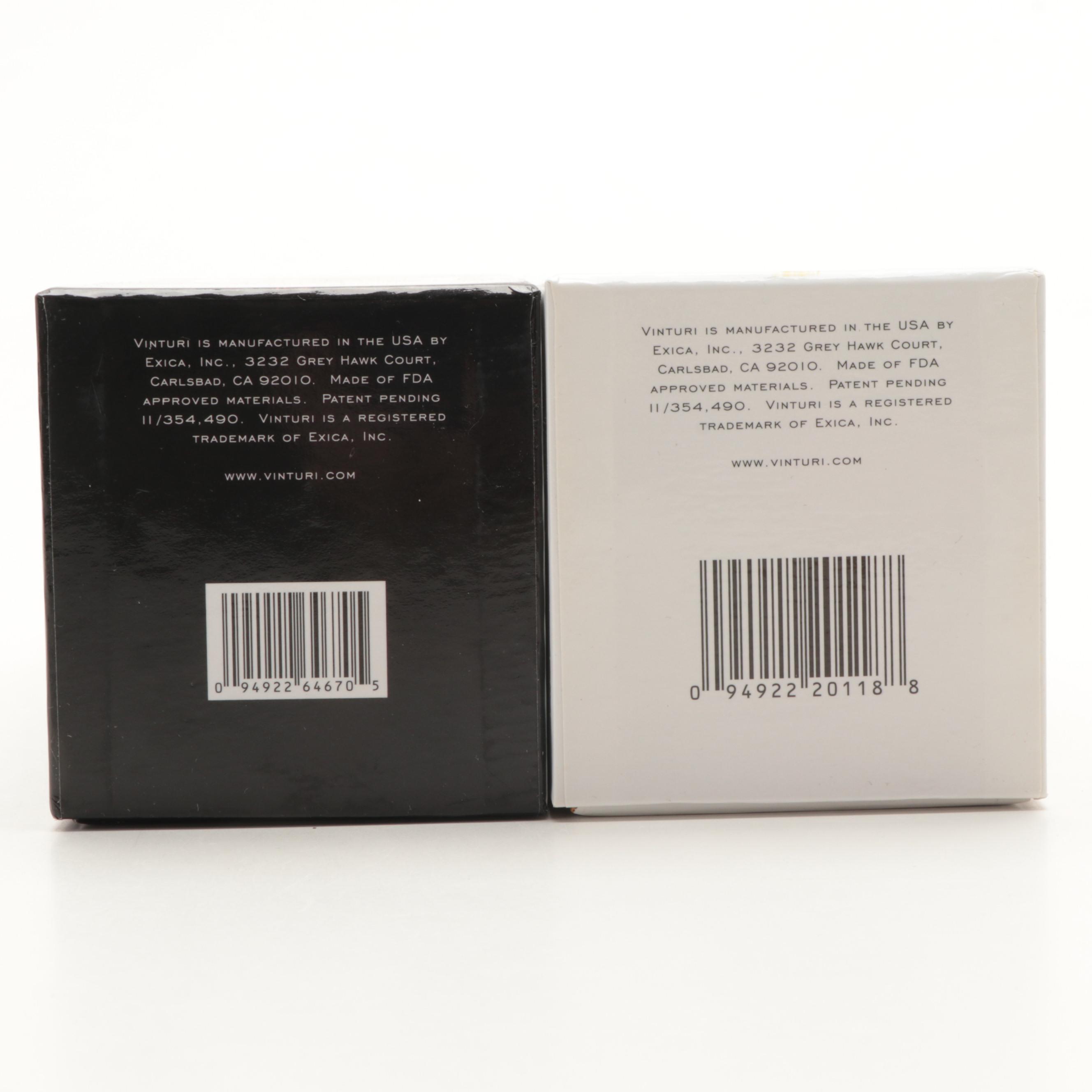 Clef du Vin "Elegance Collection" Wine Aging Tool with Other Wine Accessories