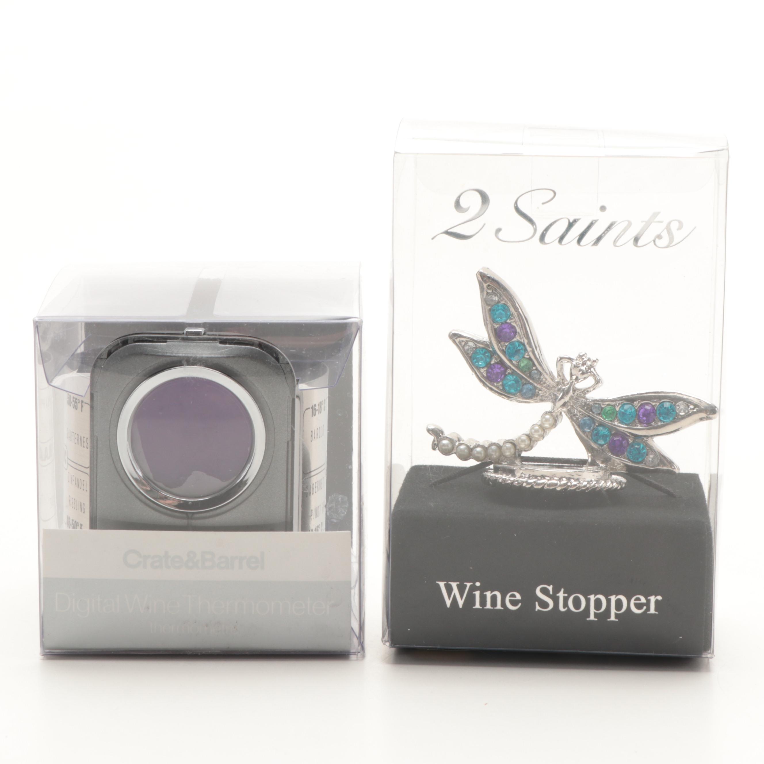 Clef du Vin "Elegance Collection" Wine Aging Tool with Other Wine Accessories