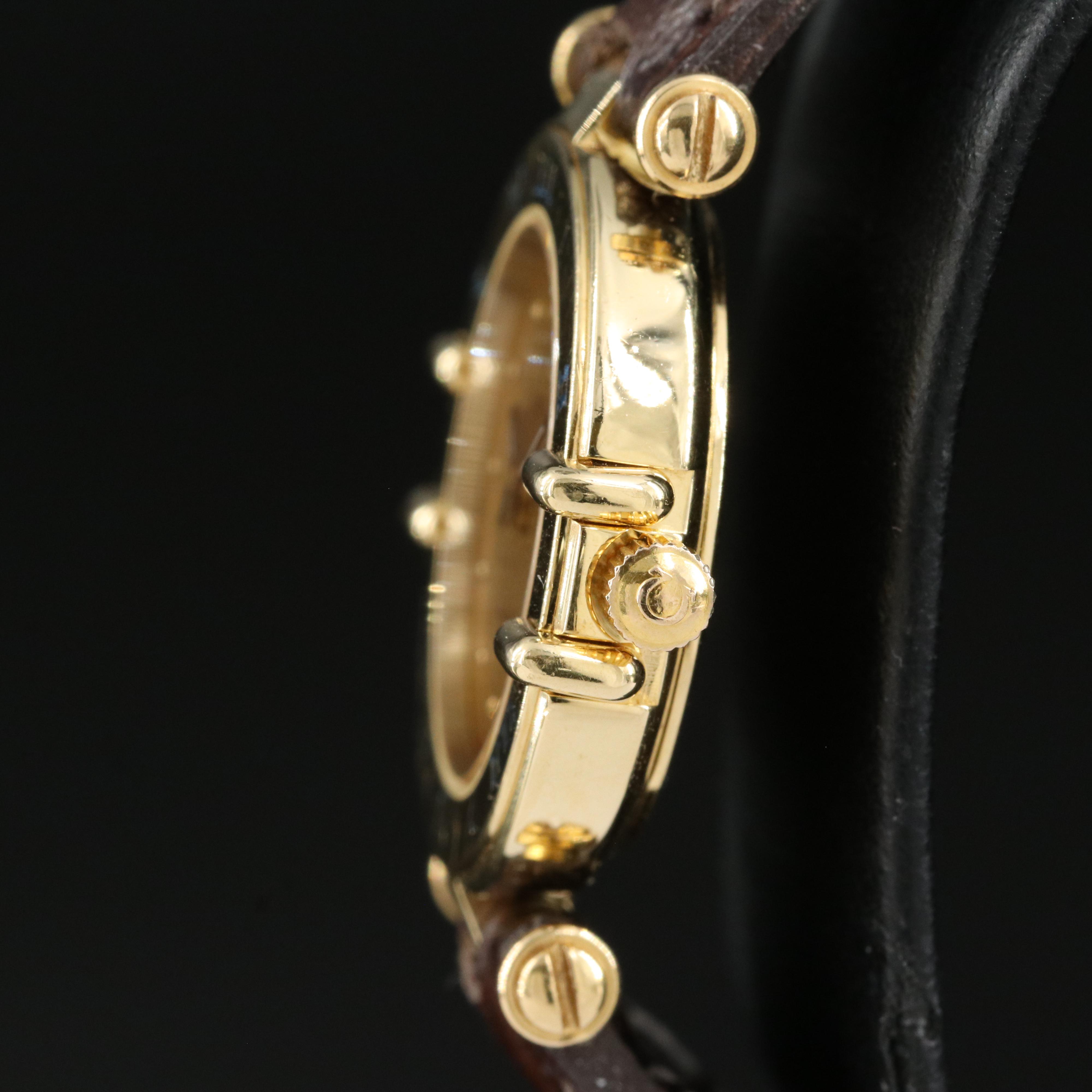 18K Omega Constellation Quartz Watch