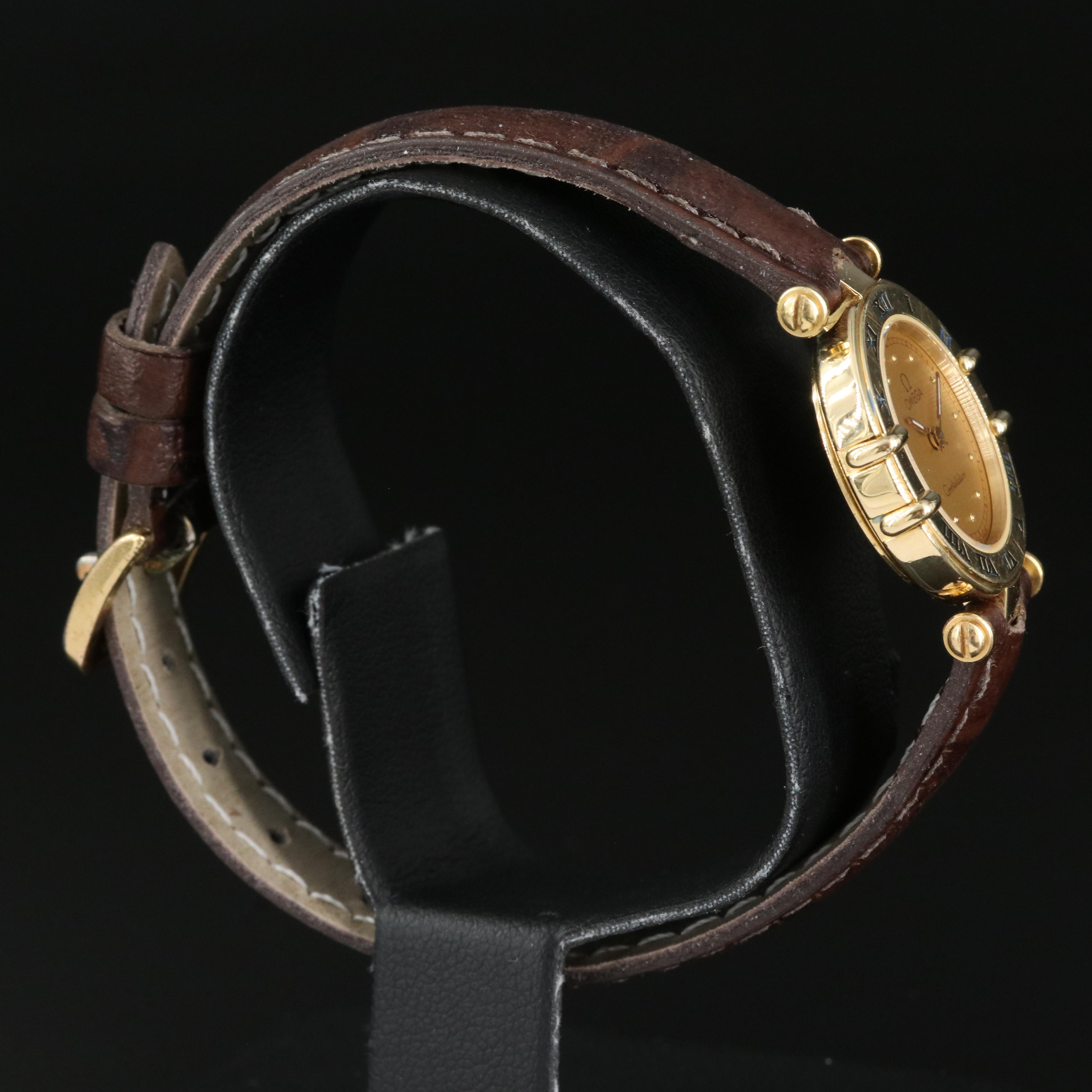 18K Omega Constellation Quartz Watch