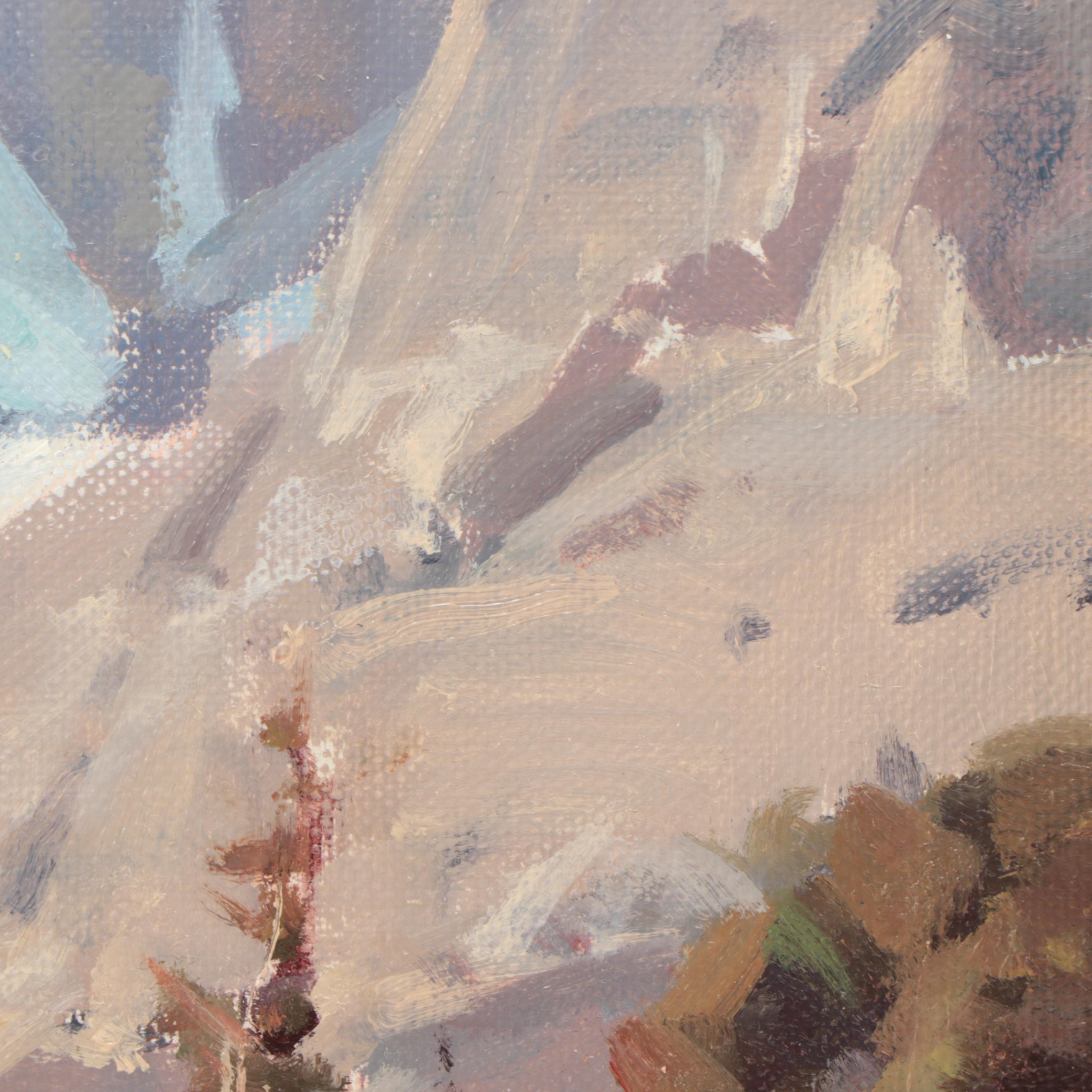 Scott Christensen Landscape Oil Painting "Miller Lake Study"