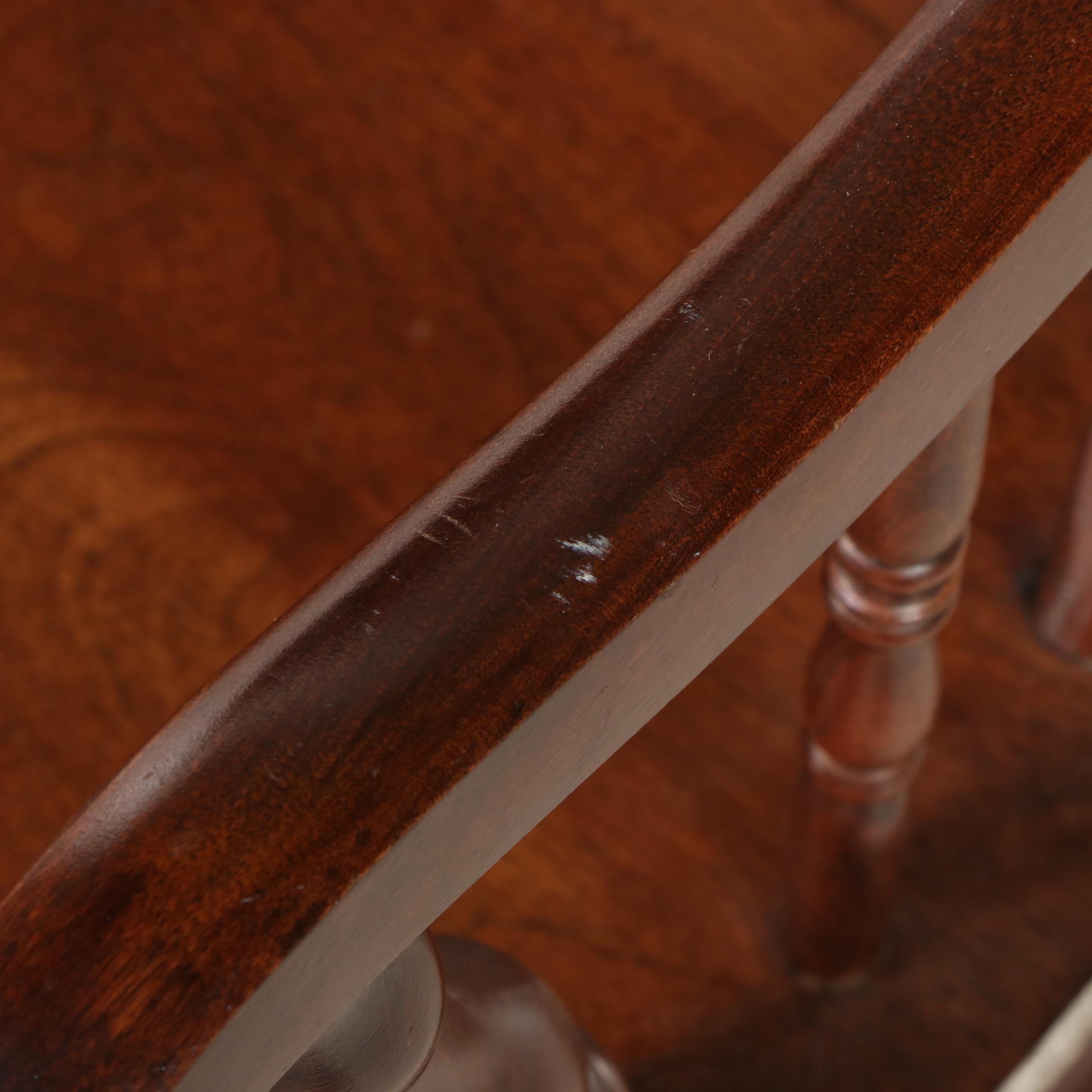 Nichols & Stone Windsor Style Maple Bench